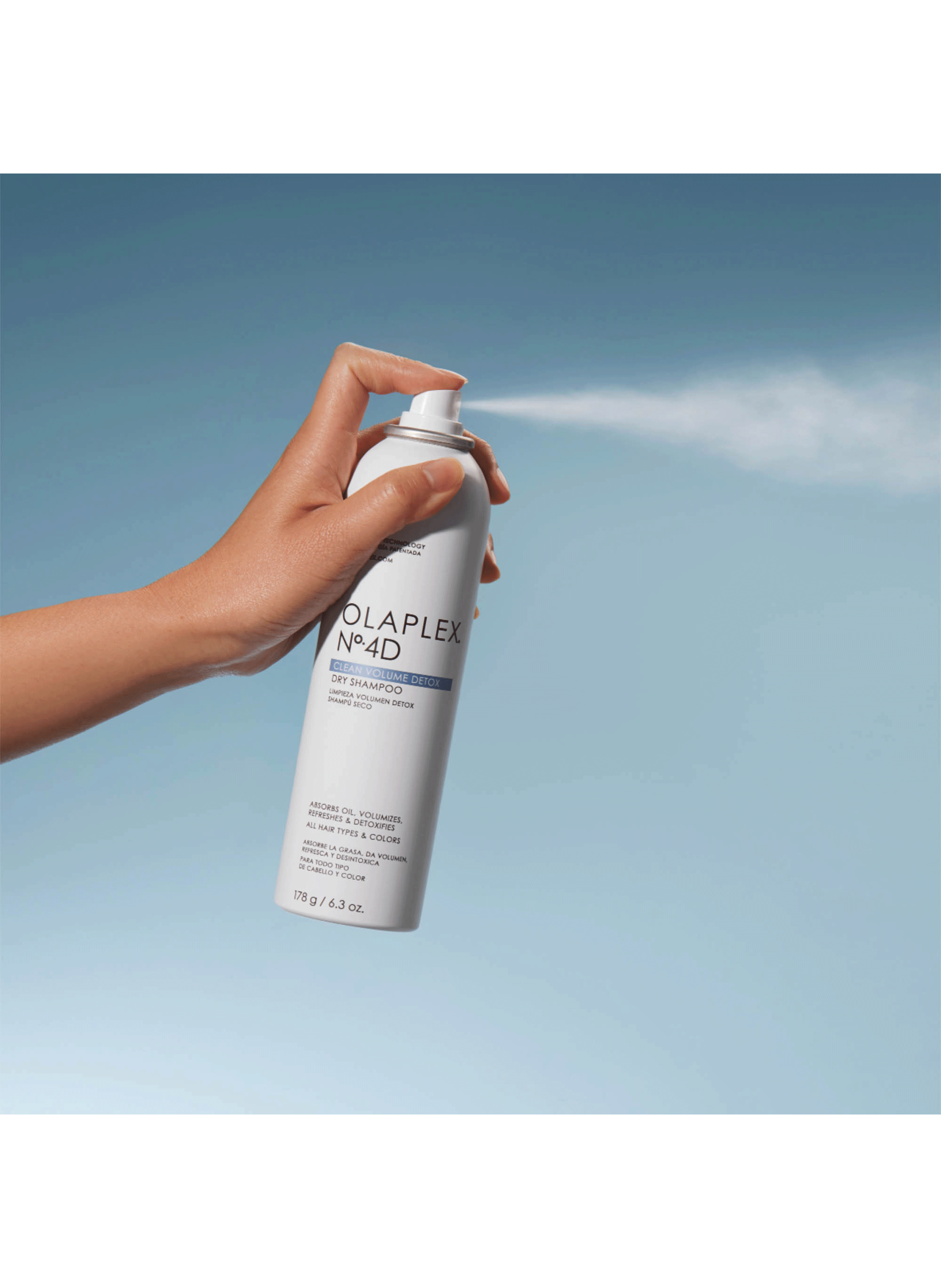 Nº.4D Clean Volume Detox Dry Shampoo OLAPLEX No color