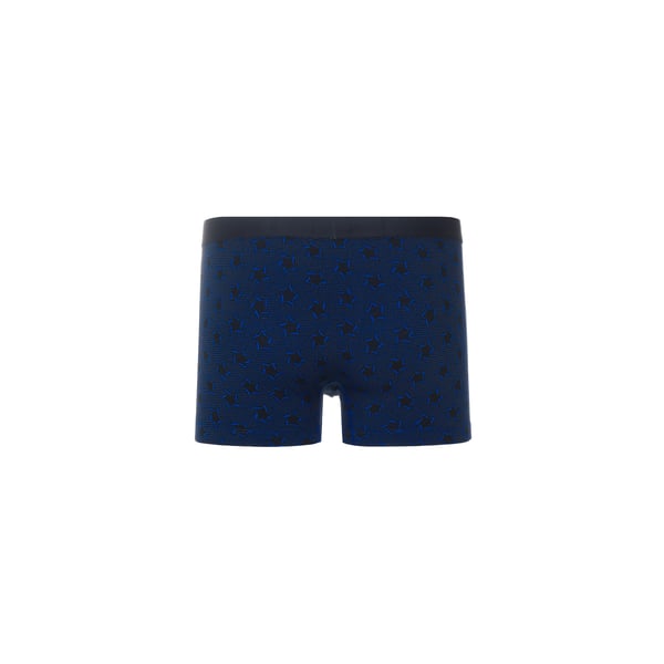 Boxer à motif en coton organique