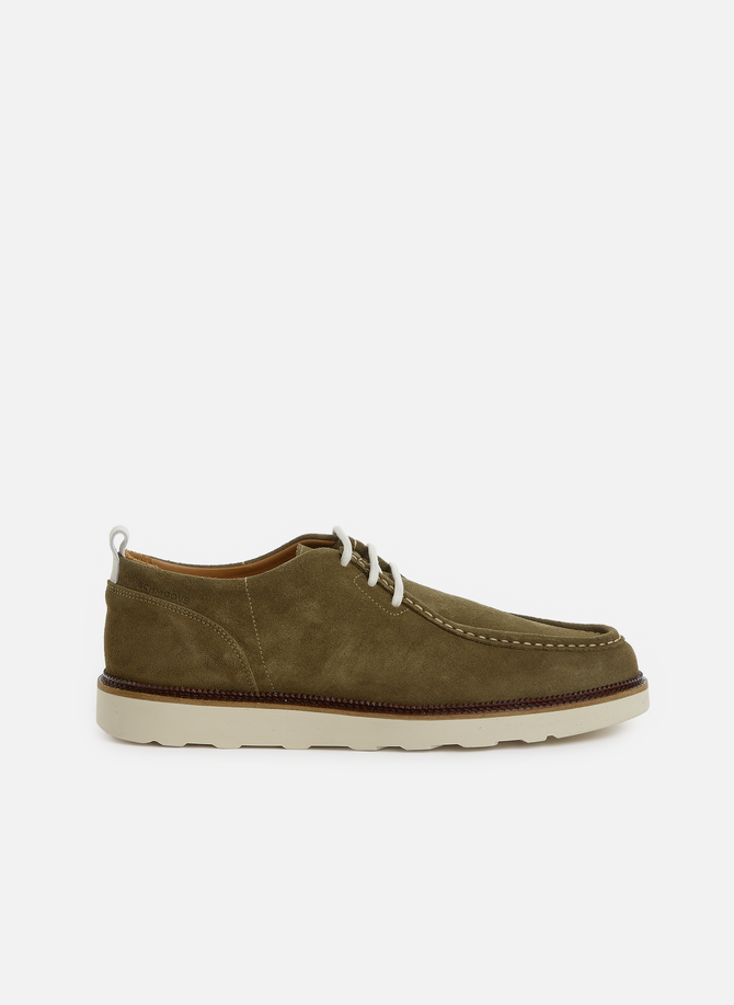 Dock suede leather derby shoes SCHMOOVE