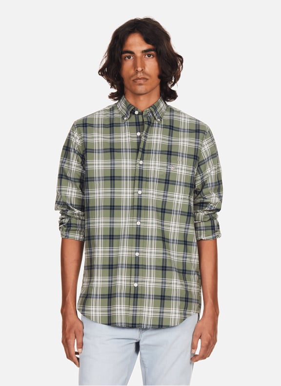 Cotton shirt Green by GANT GANT Cotton shirt Green
