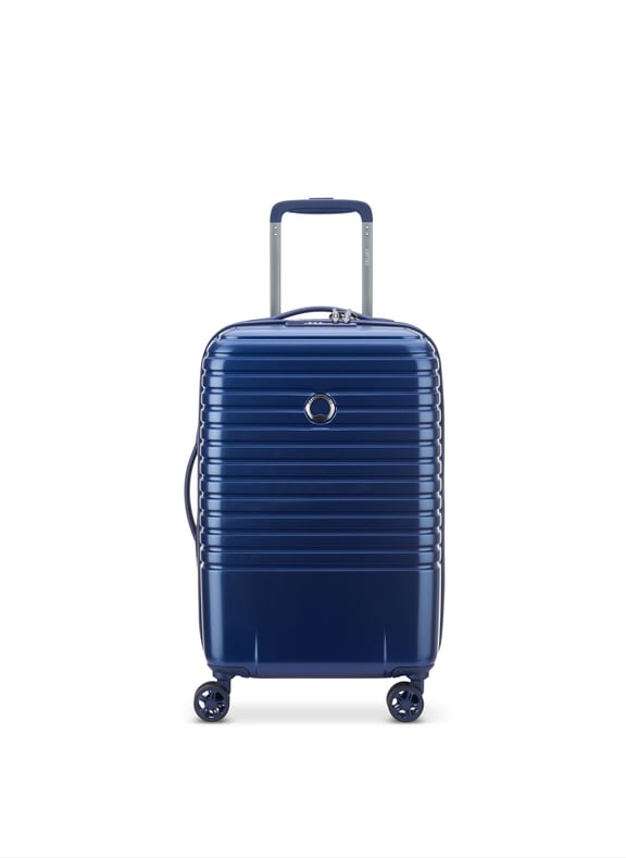 Valise cabine rigide taille s - caumartin plus Bleu by DELSEY PARIS DELSEY PARIS Valise cabine rigide taille s - caumartin plus Bleu