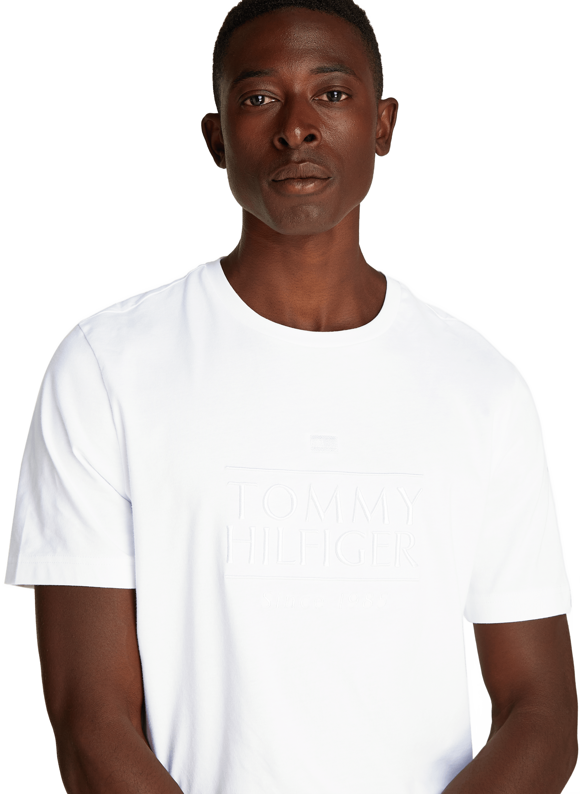 T-shirt en coton TOMMY HILFIGER Blanc