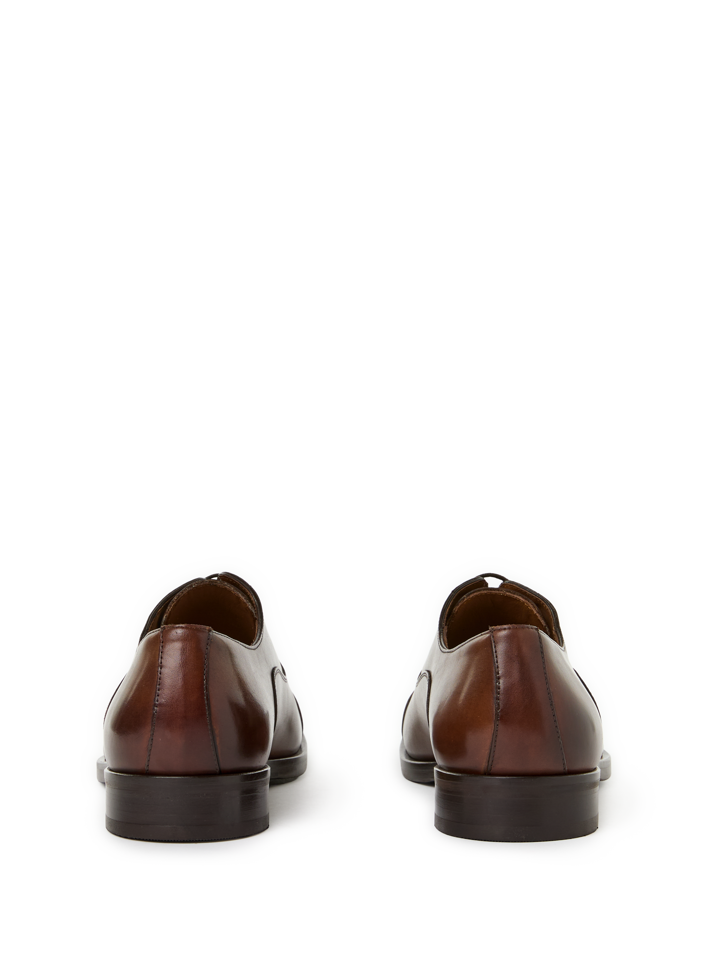 E Derbies in calfskin leather SAISON 1865 Brown