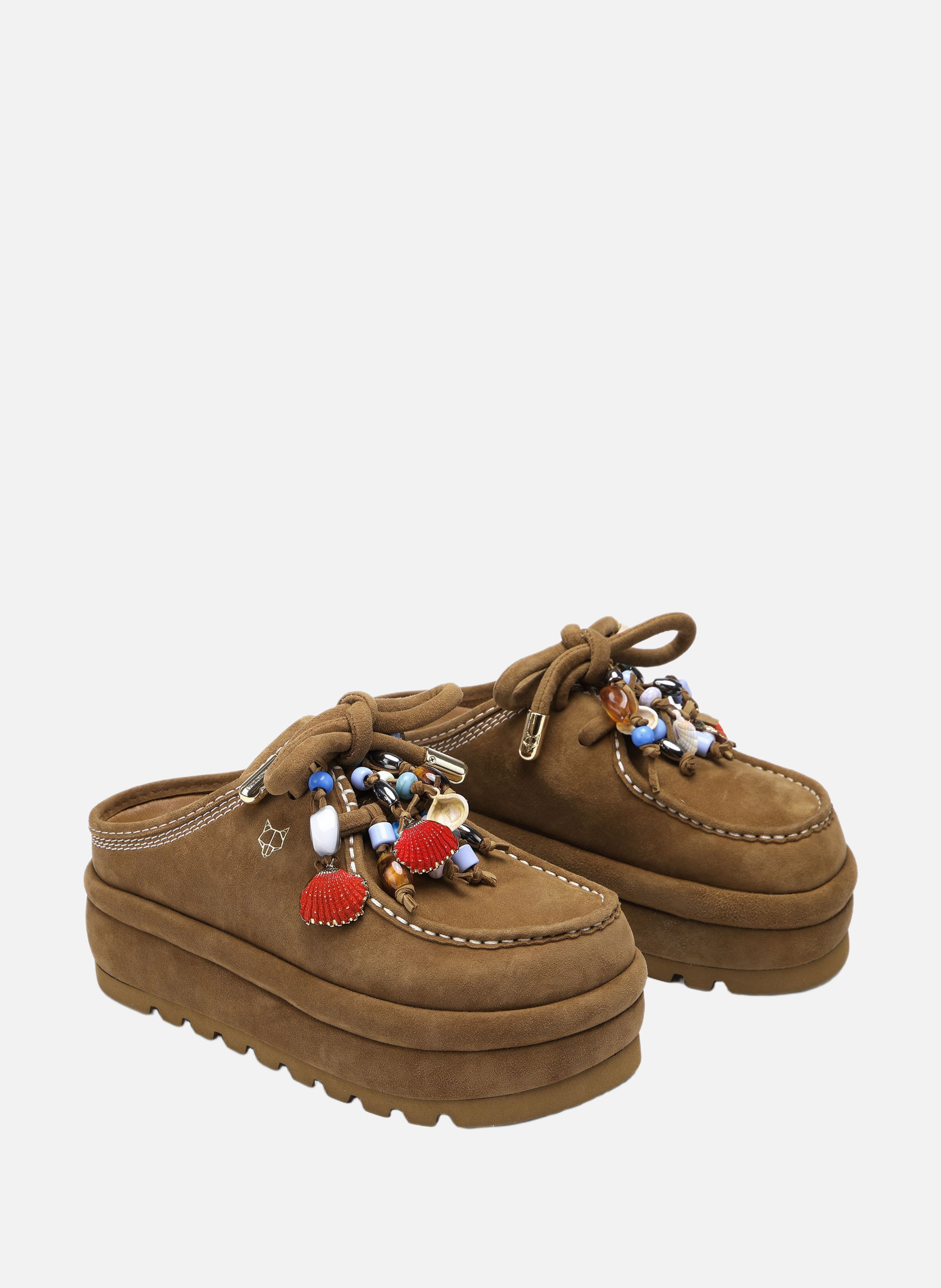 Slip-ons blizzard NAKED WOLFE Marron