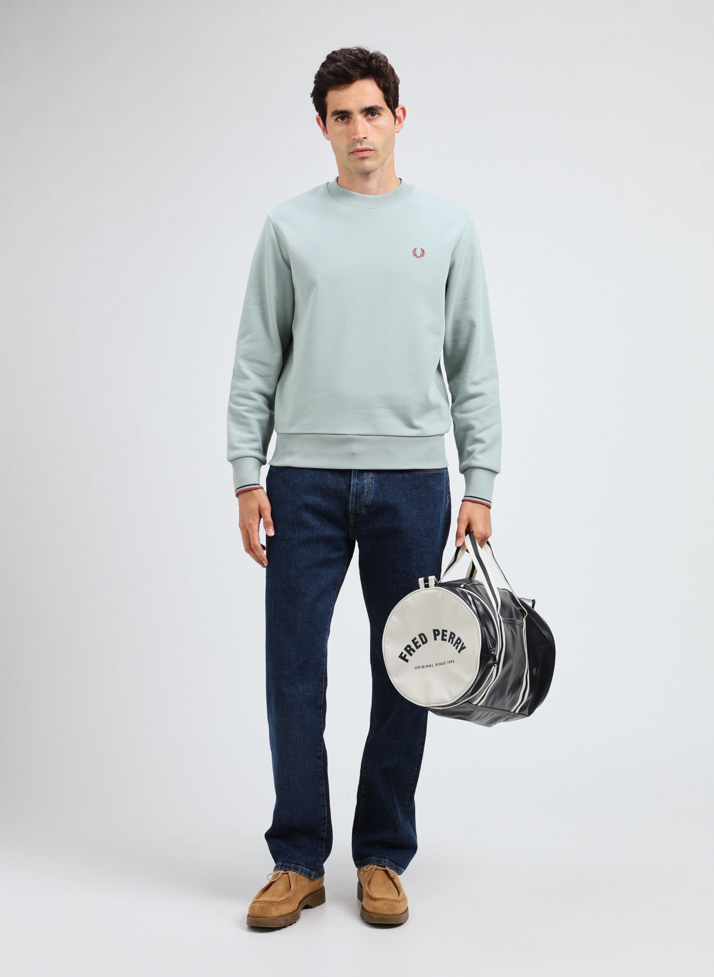 Straight-cut cotton-blend jeans JEANERICA DENIM Blue