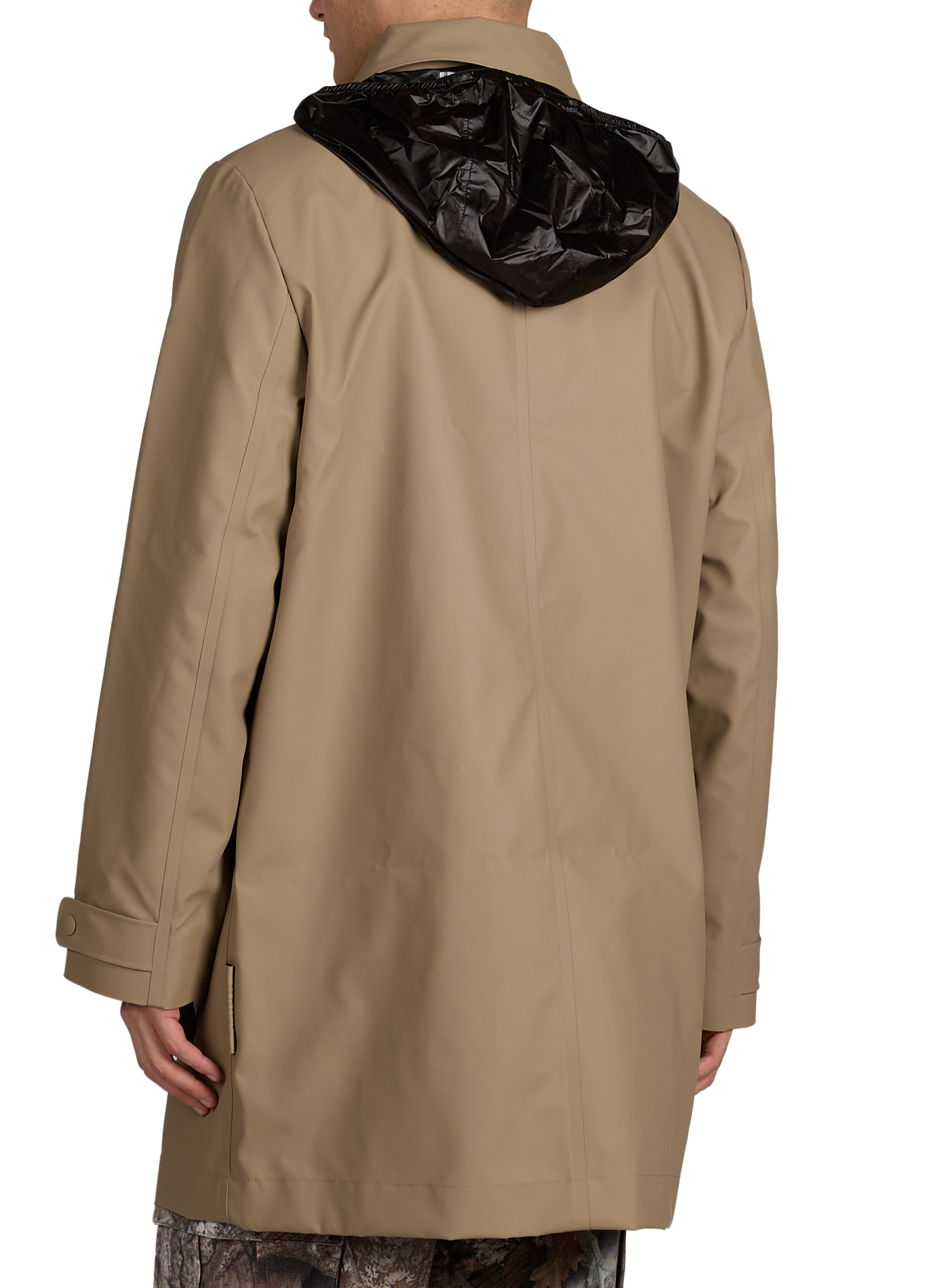 Veste longue Nara imperméable RAINS Beige