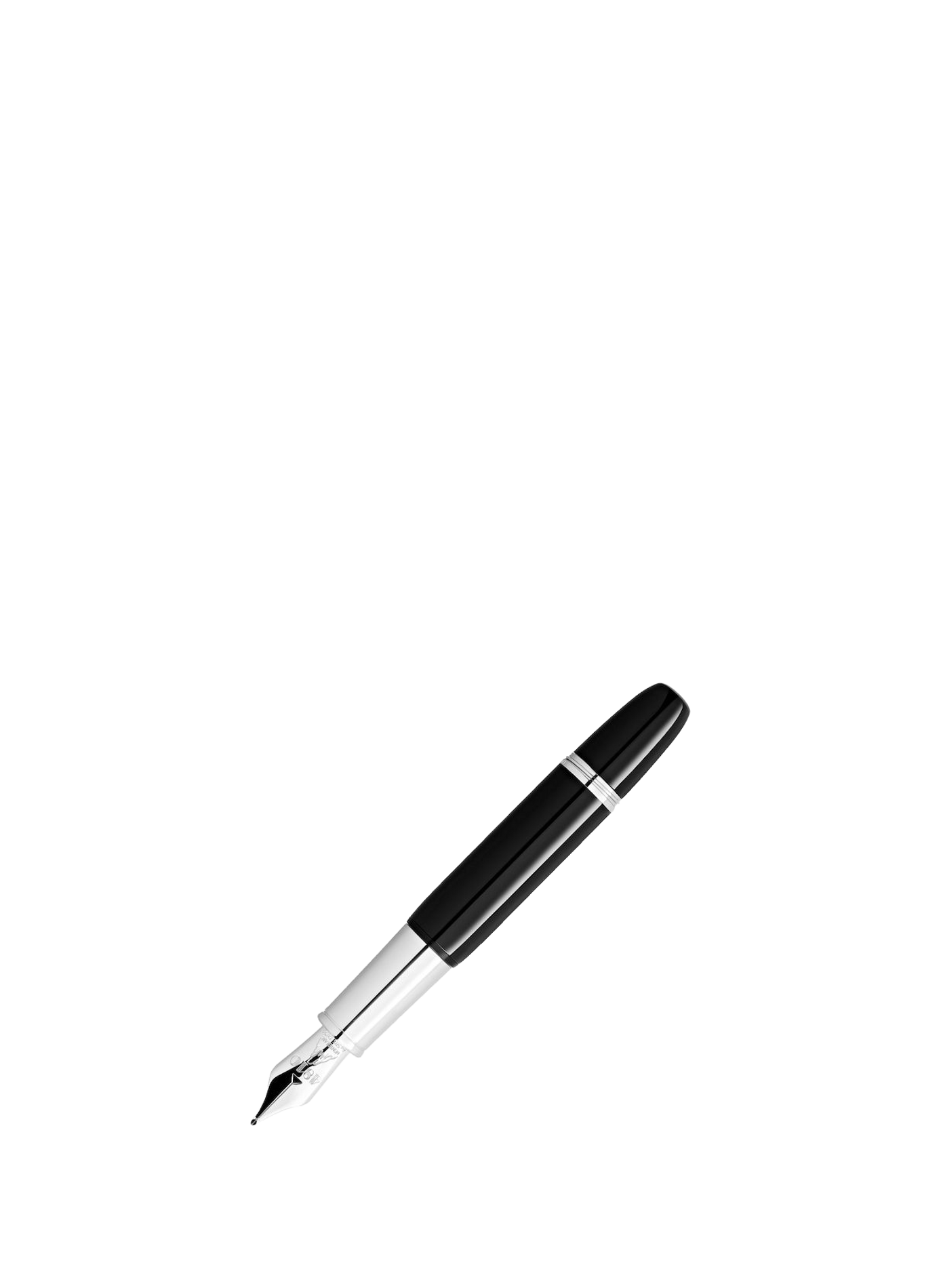 Stylo plume en laque précieuse MONTBLANC Noir