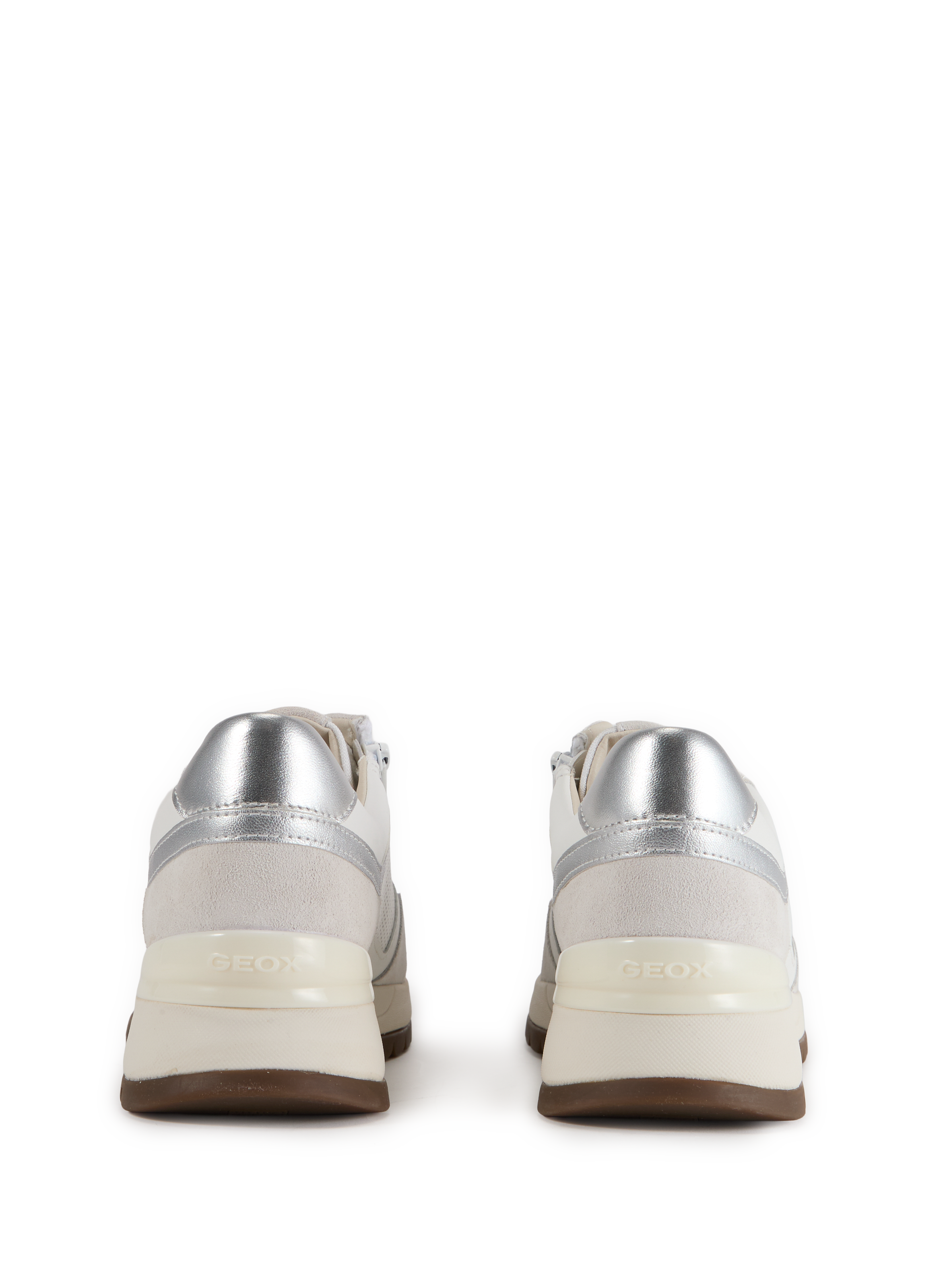 Baskets Desya en textile GEOX Blanc