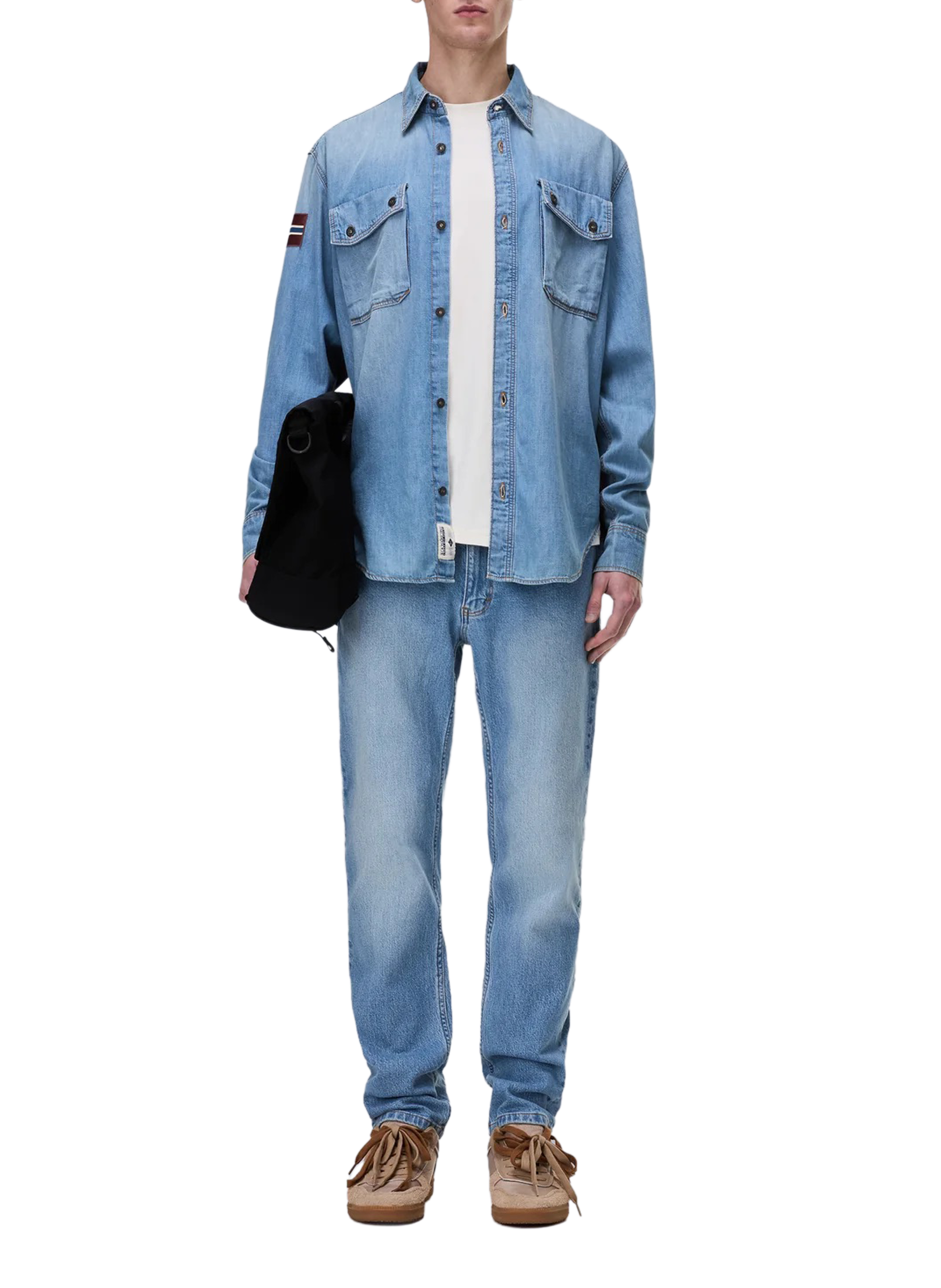 Jean droit Kiene NAPAPIJRI Bleu