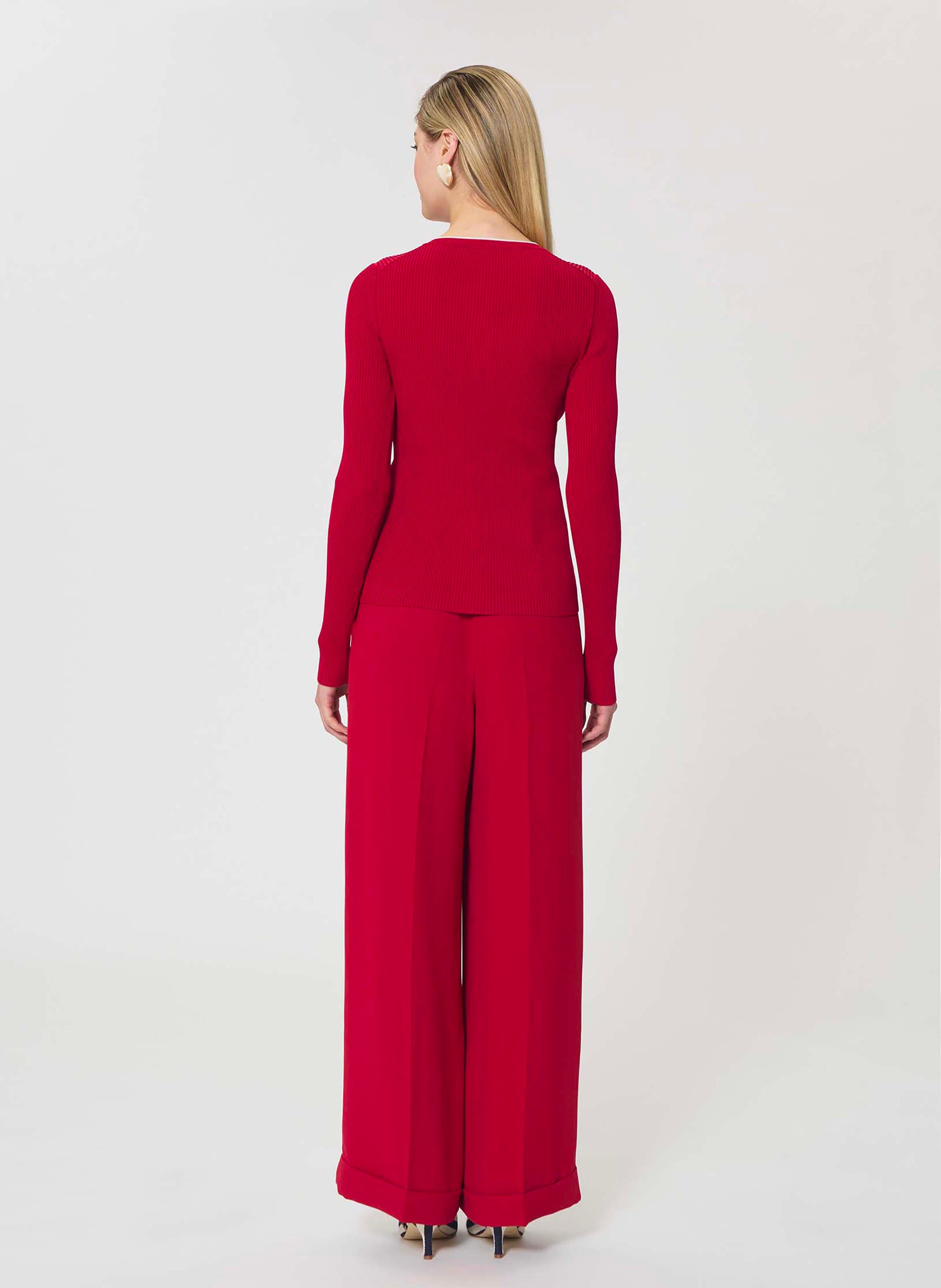 Pull paulie TARA JARMON Rouge