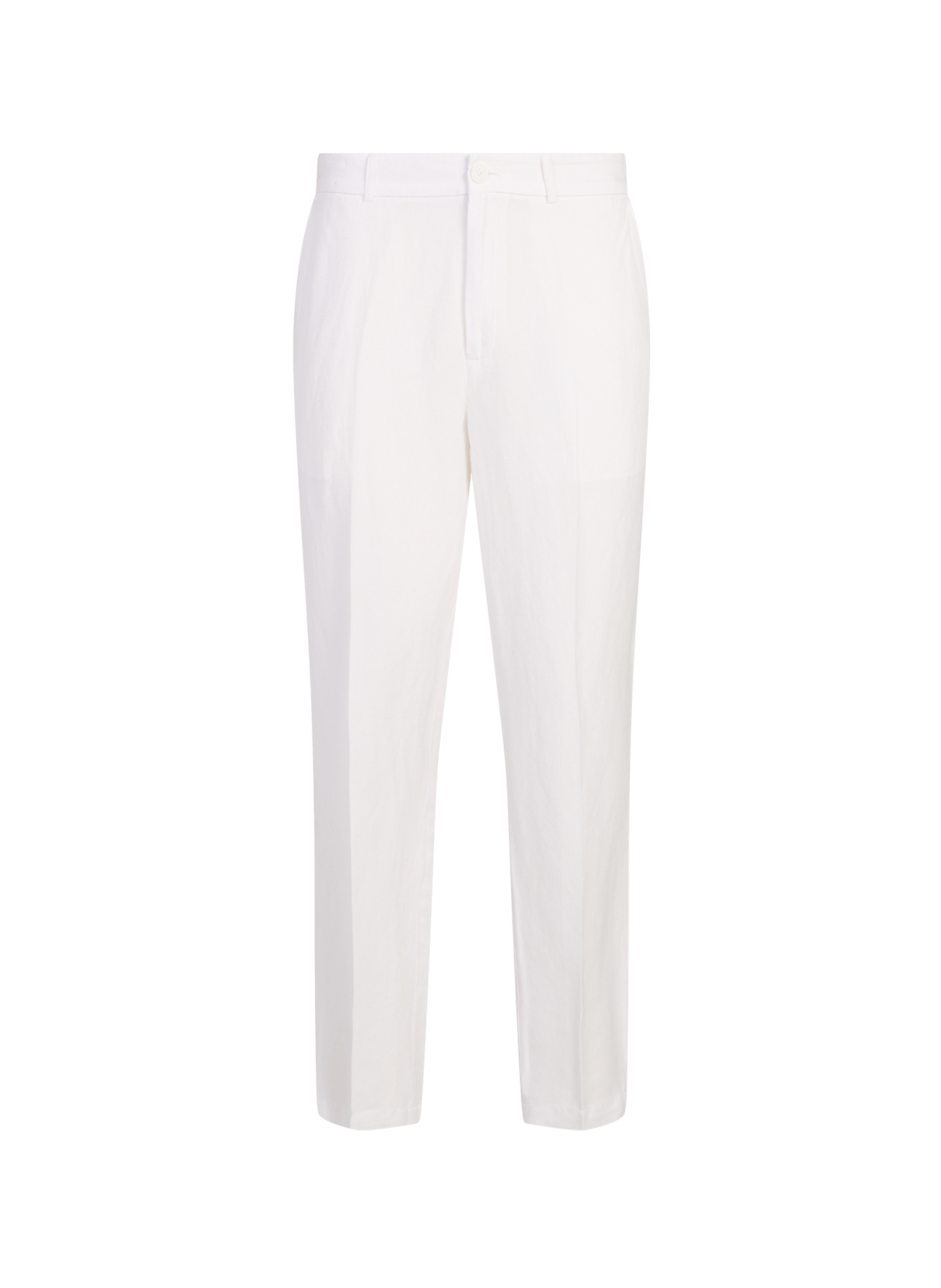 Pantalon en lin mélangé ARMANI EXCHANGE Blanc