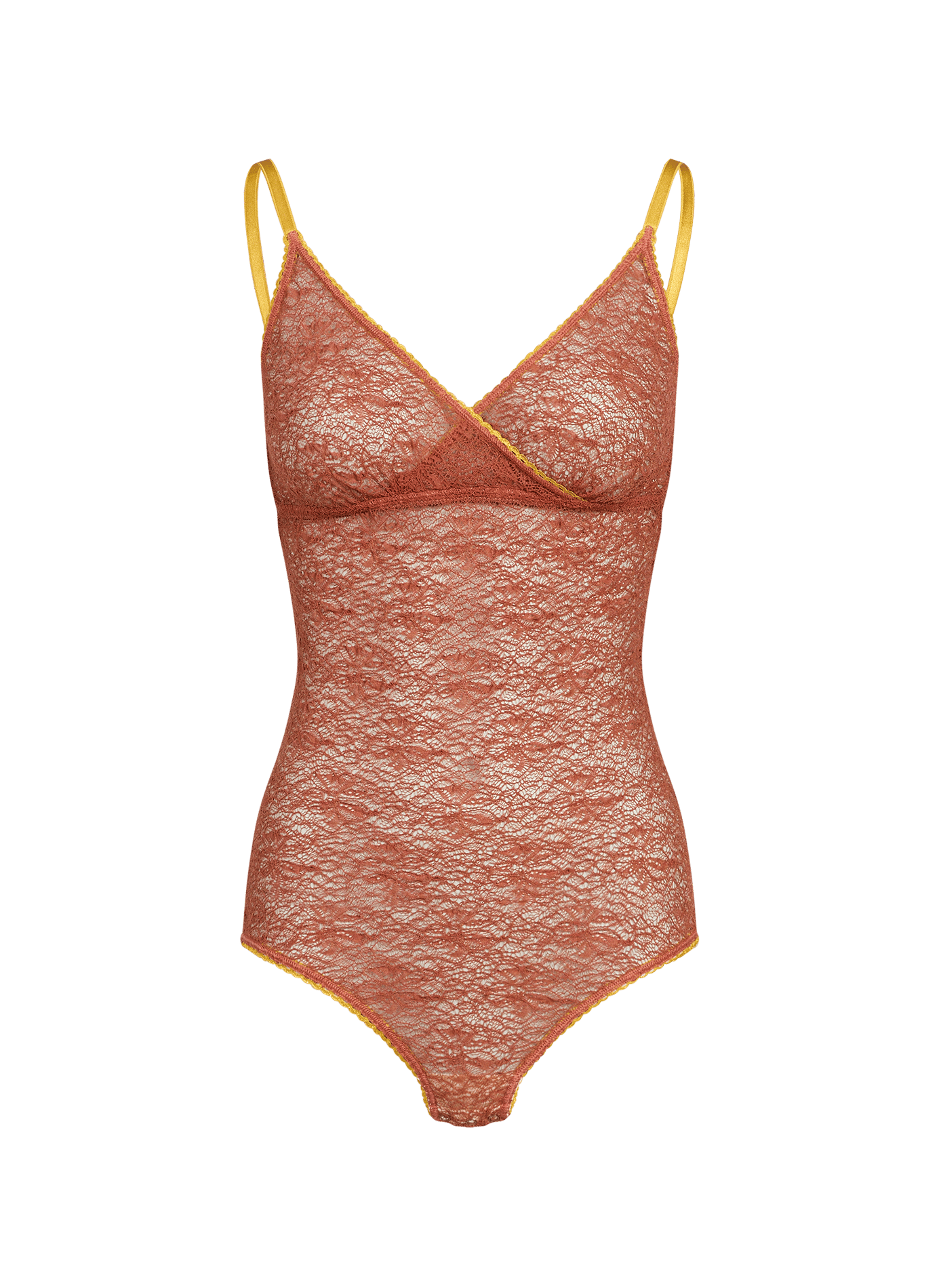 Lace bodysuit MOMONI Red