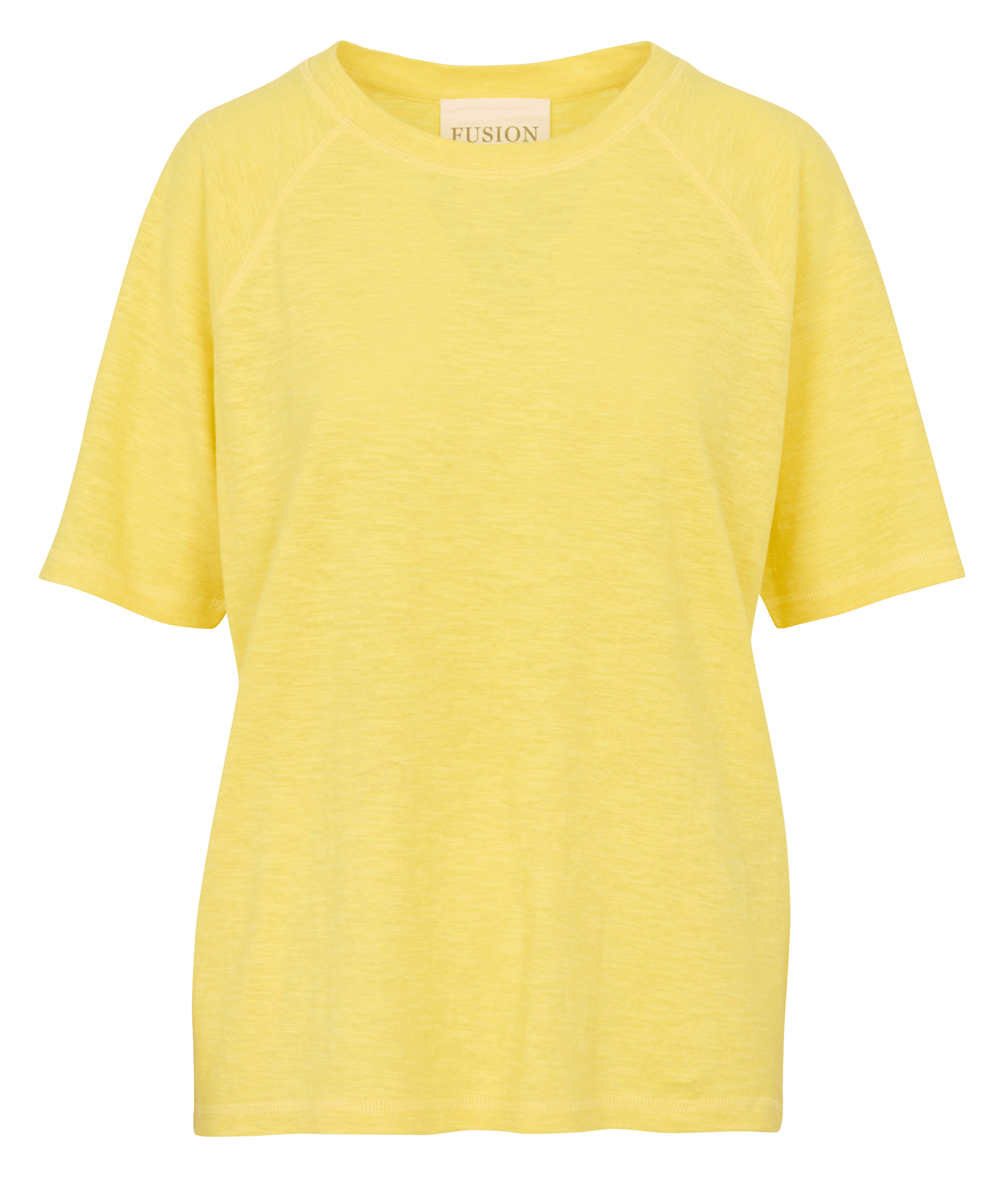Tee-shirt col rond intense MAISON 123 Jaune