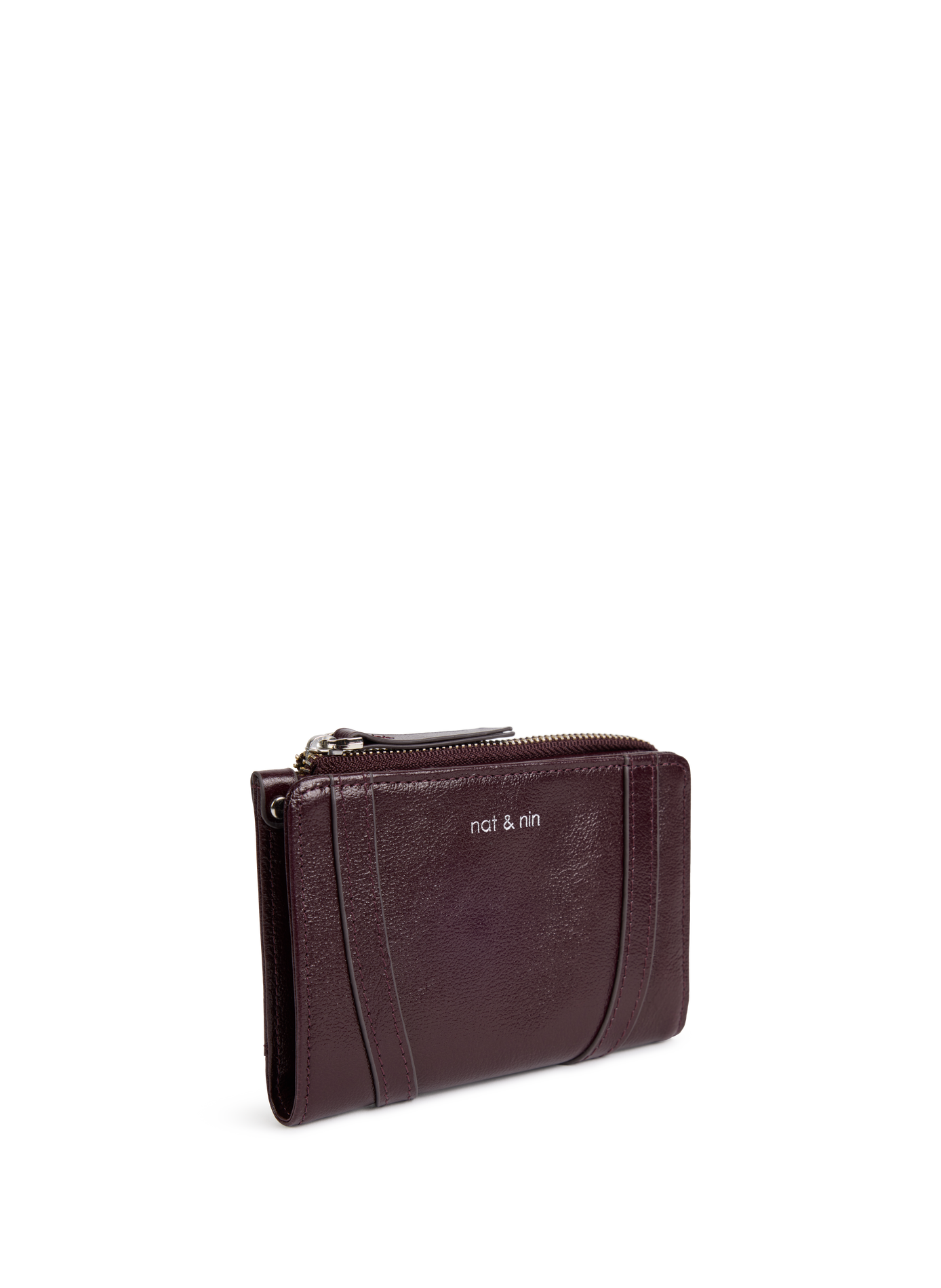 Roza leather wallet NAT & NIN Purple