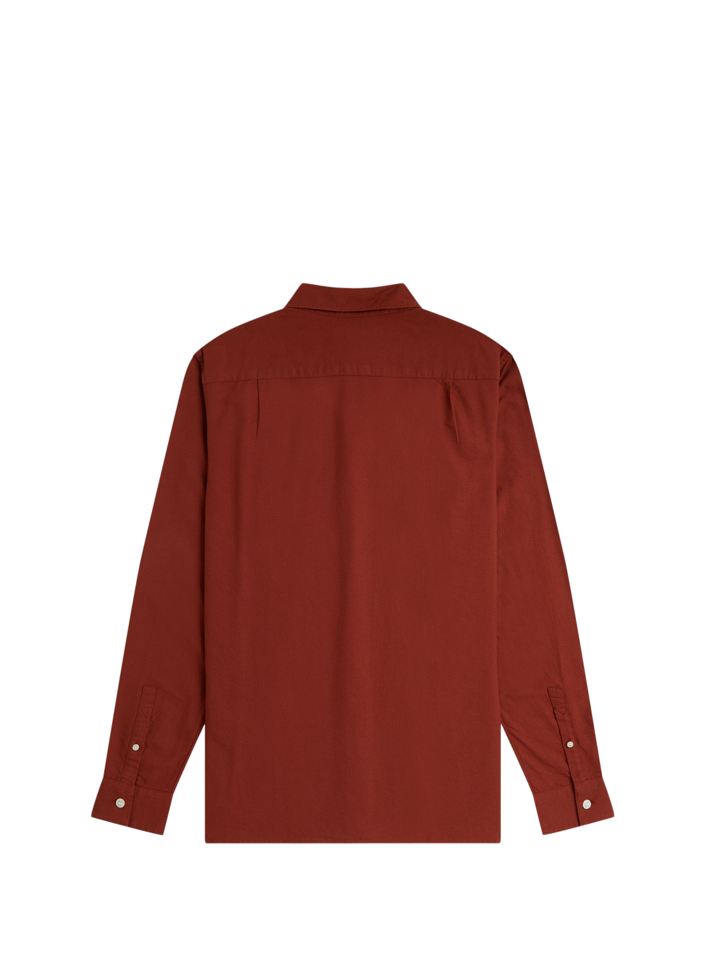 Chemise col américain en coton | Orange FRED PERRY Homme
