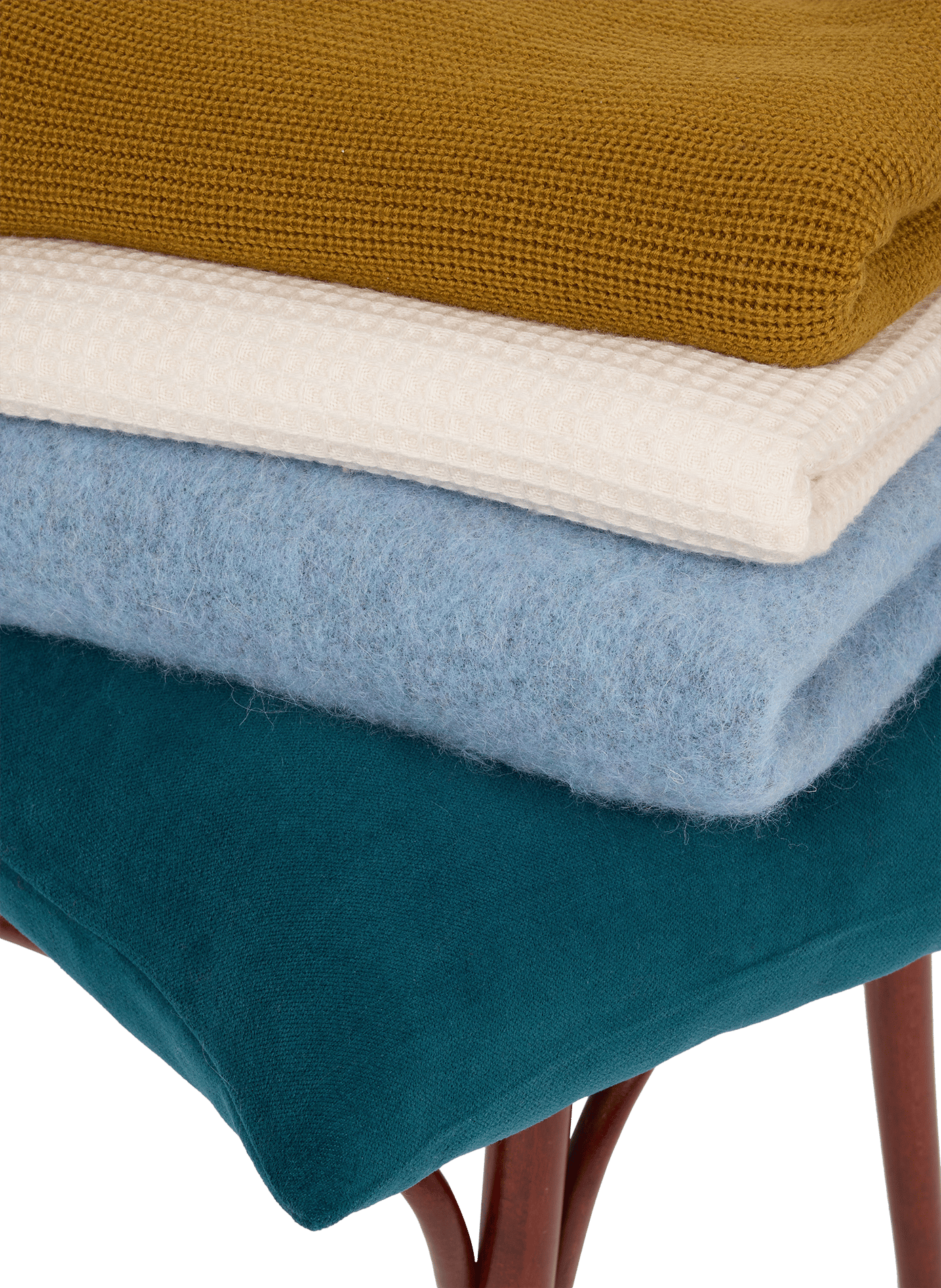 Smooth velvet cushion cover AU PRINTEMPS PARIS Green