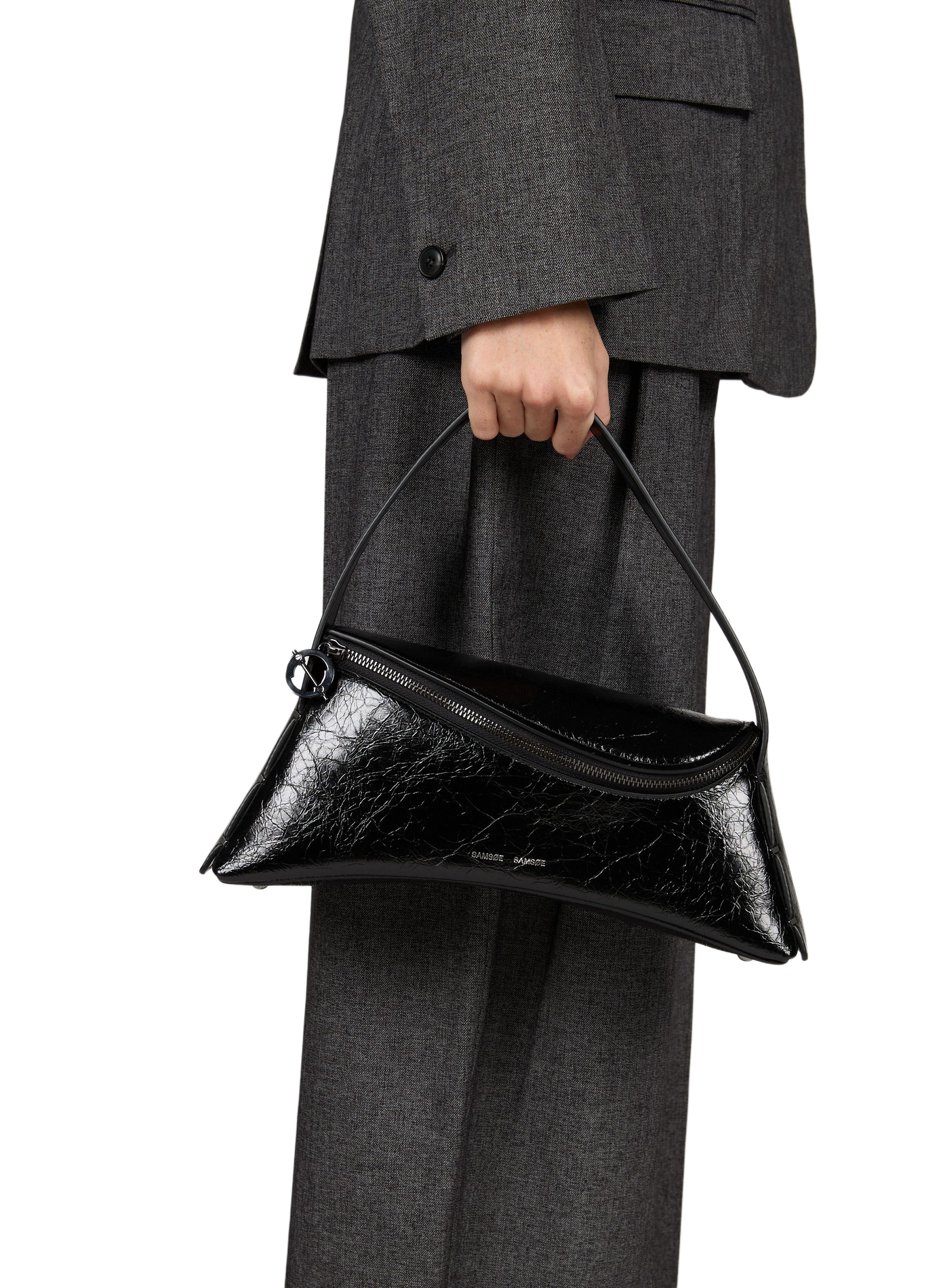 Sadandy Schultertasche in Lederoptik SAMSOE SAMSOE Schwarz