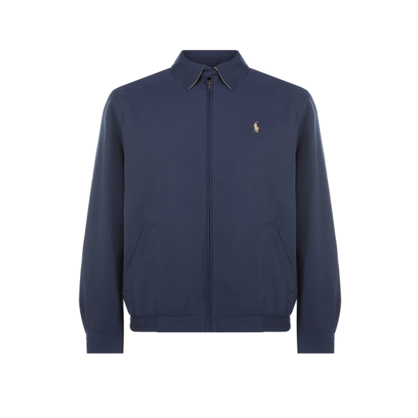 Shop Polo Ralph Lauren Recycled Polyester Logo Jacket In Blue