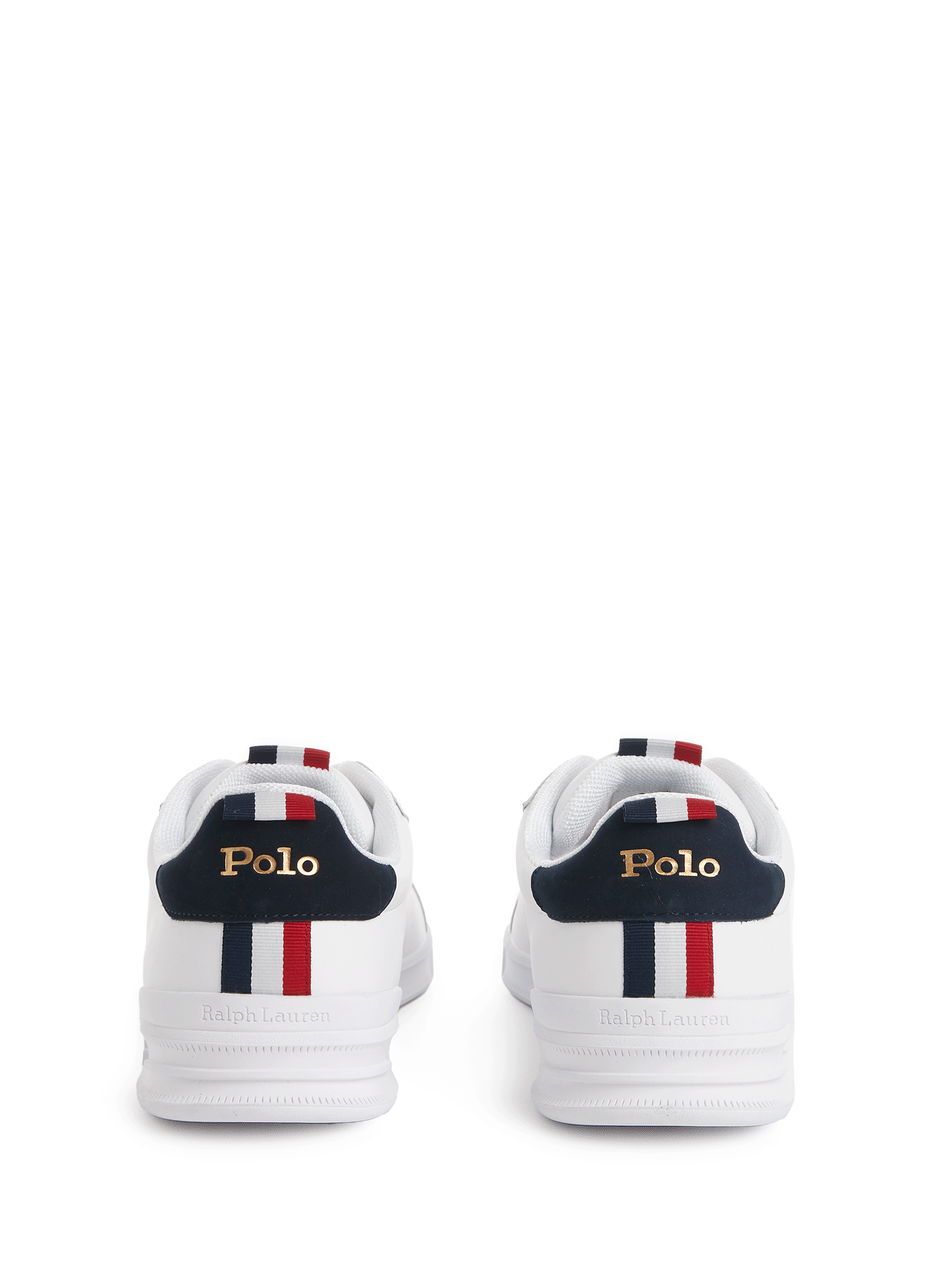 Leather sneakers POLO RALPH LAUREN Multicolour