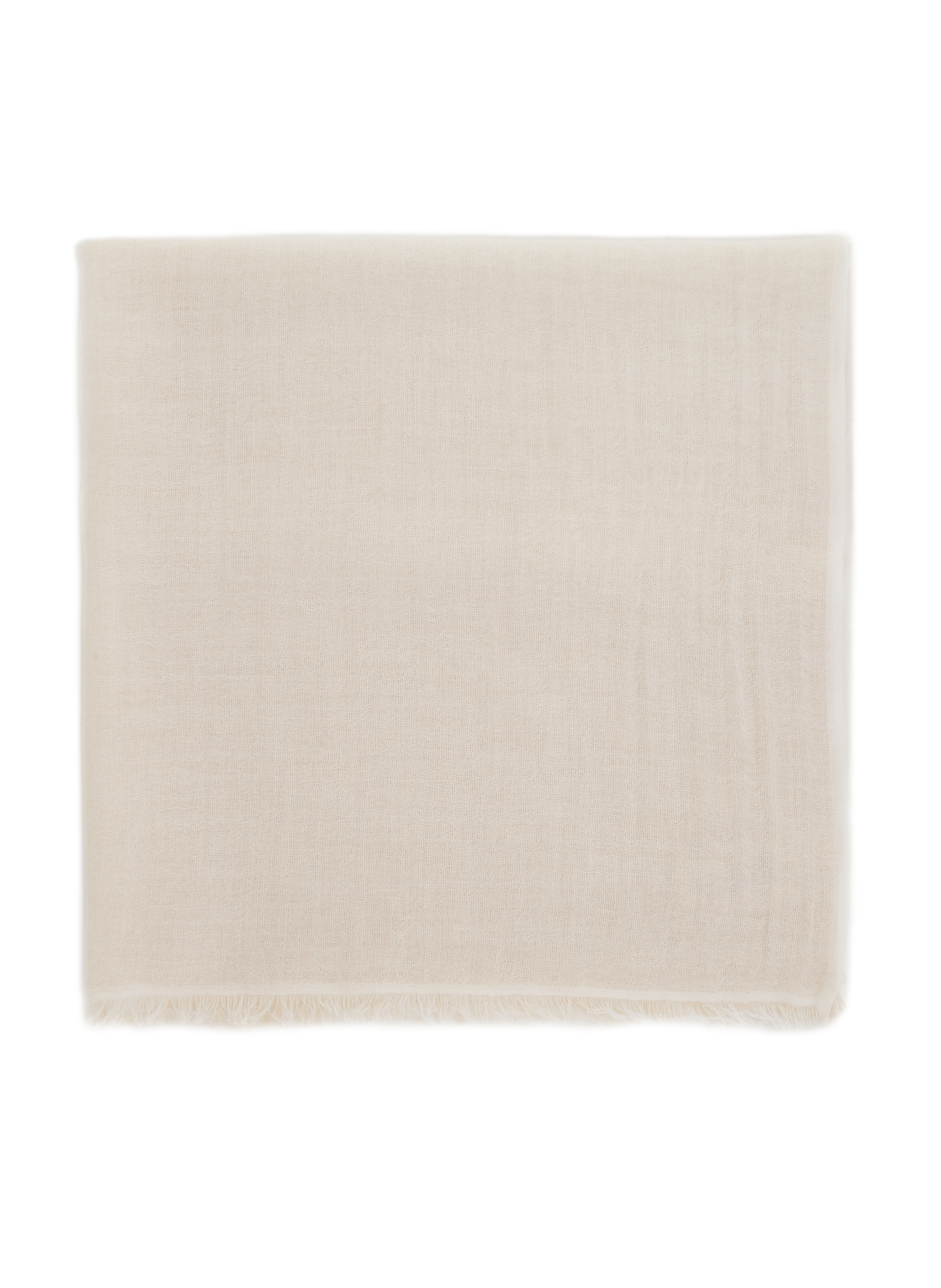Plain wool scarf SAISON 1865 Beige