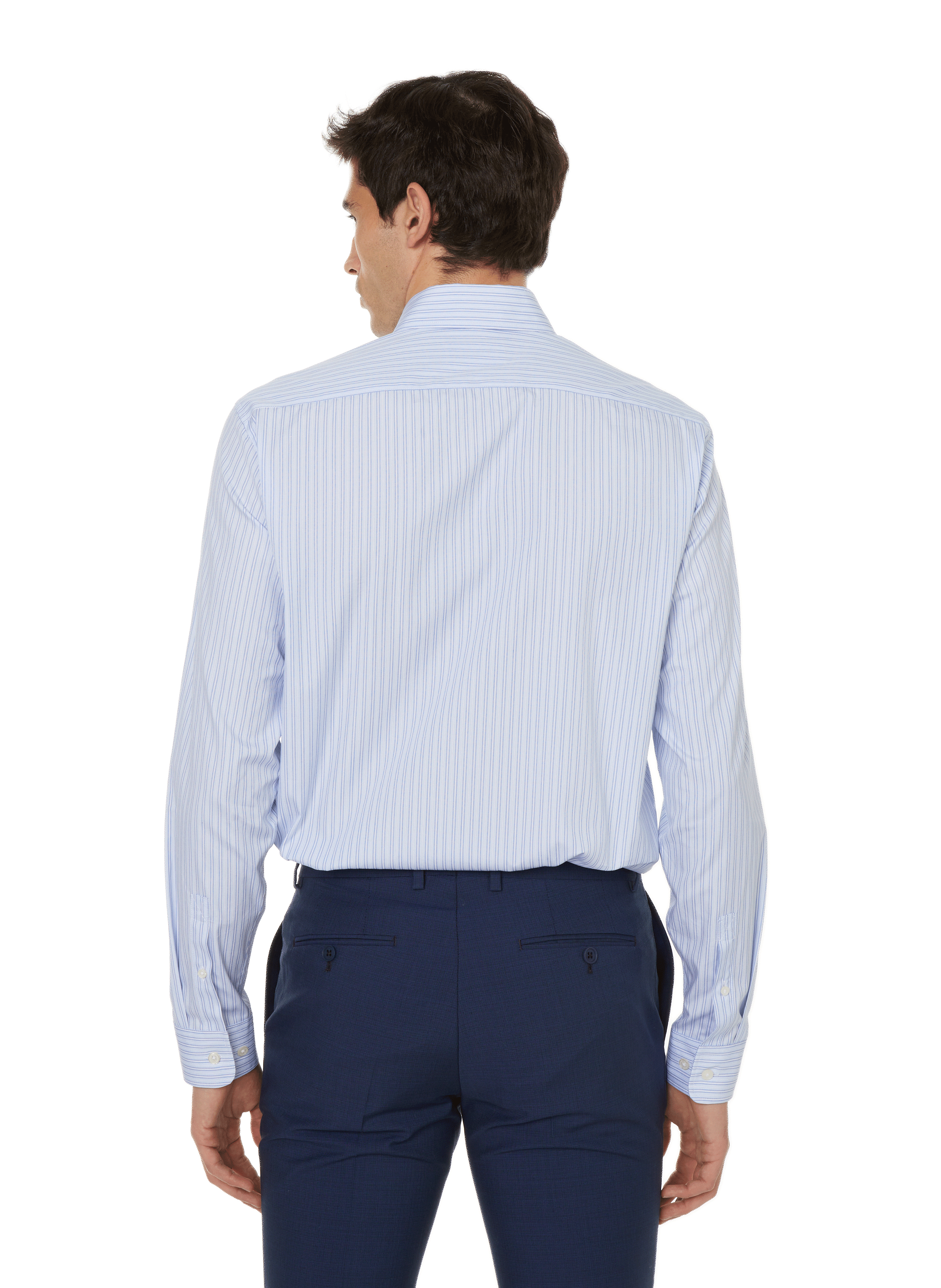 Striped cotton shirt   SAISON 1865 Blue