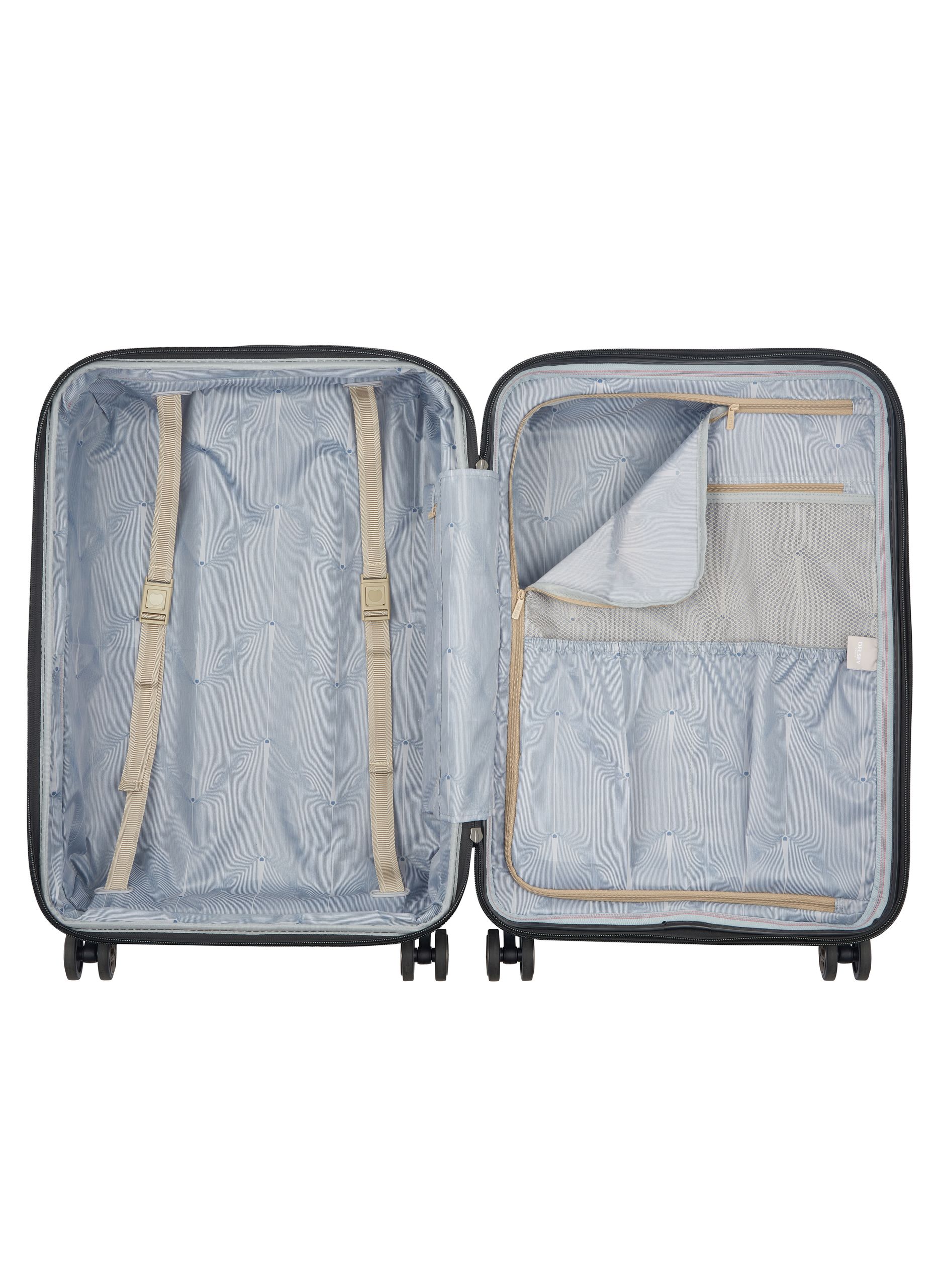 Valise soute rigide taille xl - shadow 5.0 DELSEY PARIS Beige