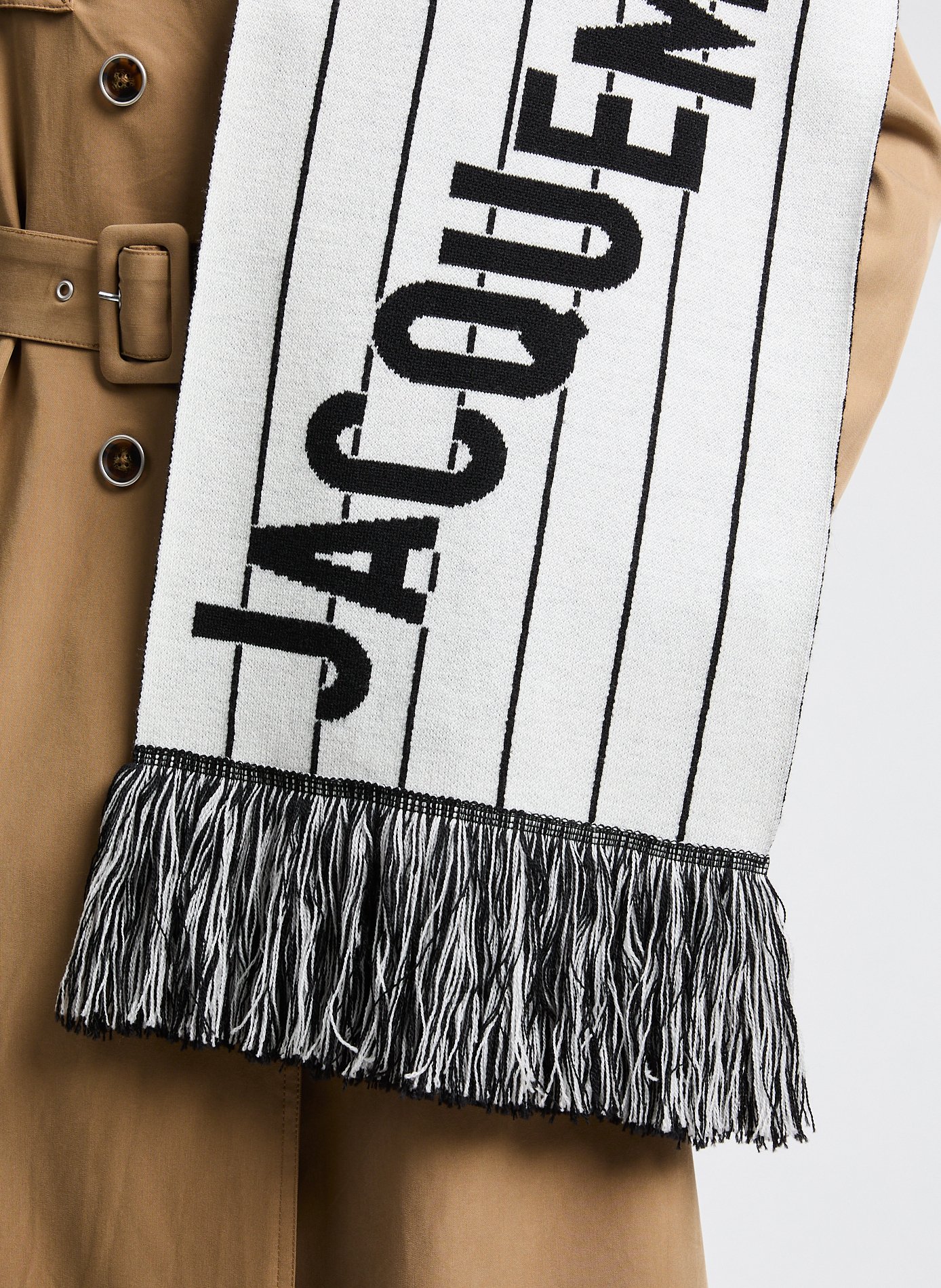 L'écharpe Liga en laine JACQUEMUS Multicolore