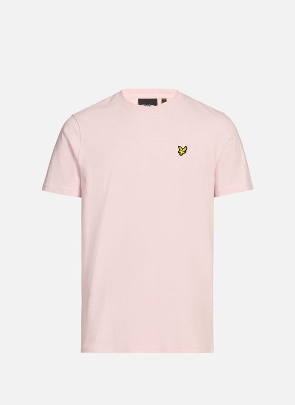 Logo T-shirt Beige by LYLE & SCOTT LYLE & SCOTT Logo T-shirt Beige