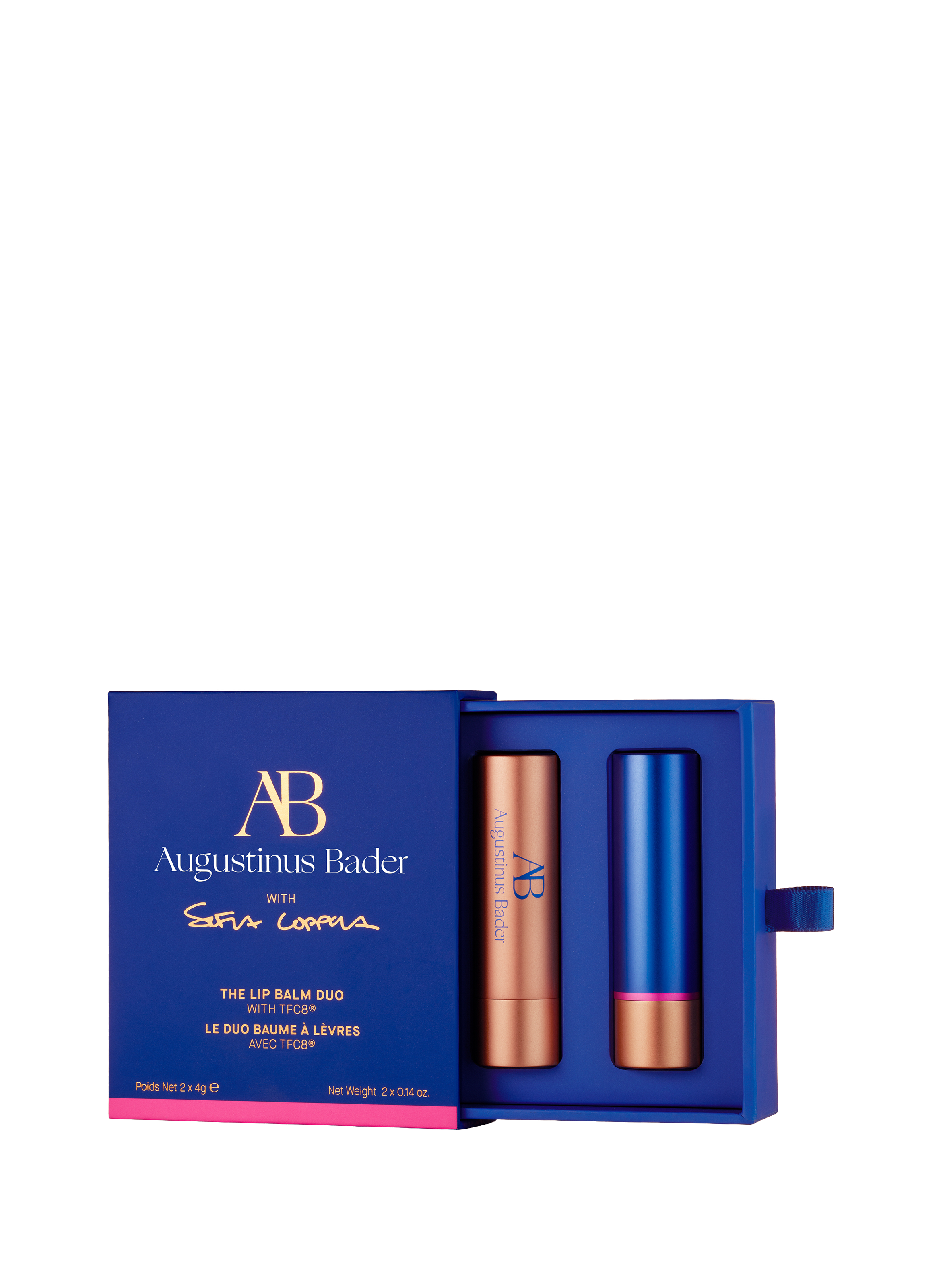 The Lip Balm Duo AUGUSTINUS BADER No color
