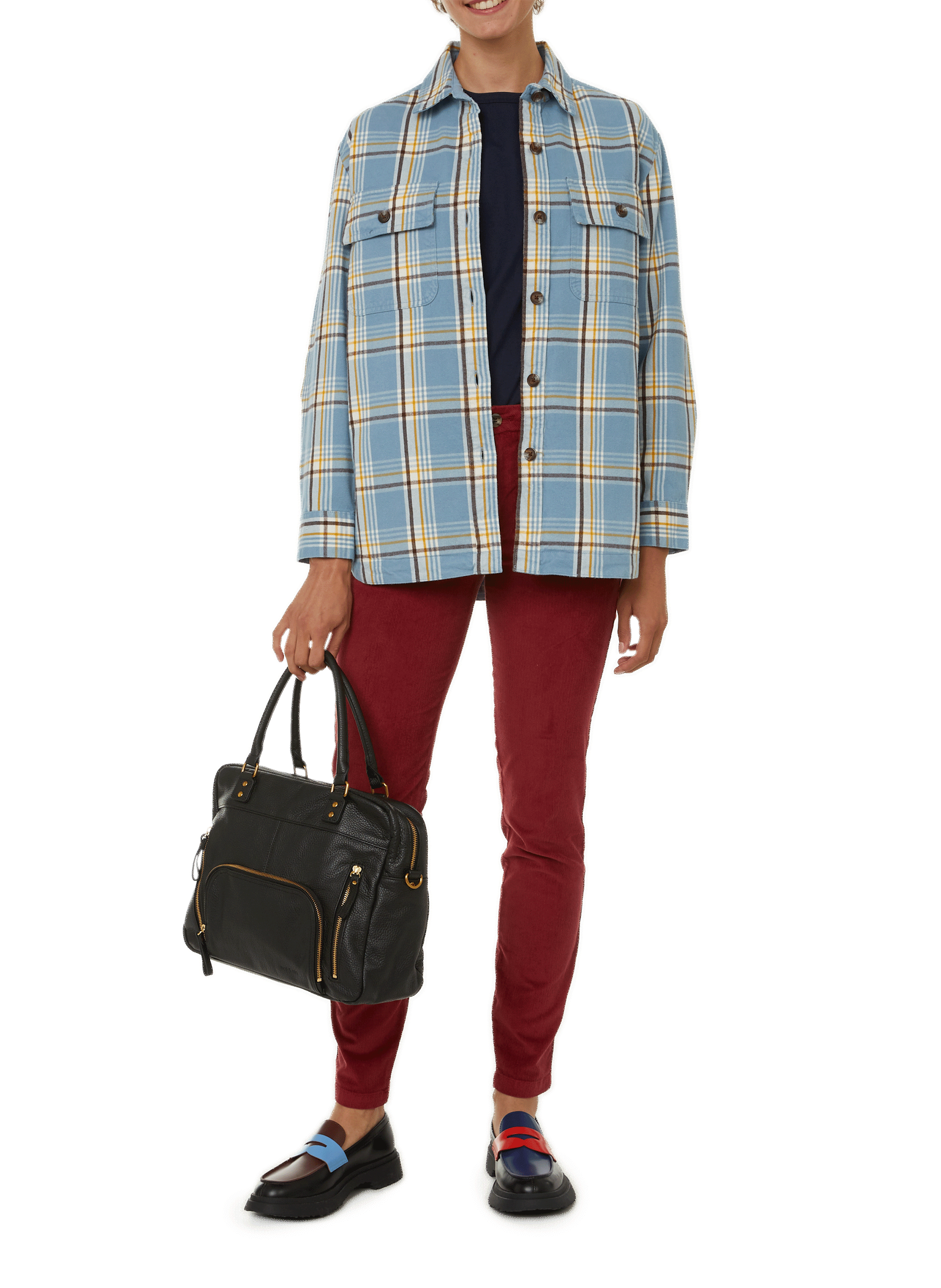 Sac à main Macy en cuir NAT &amp; NIN Noir