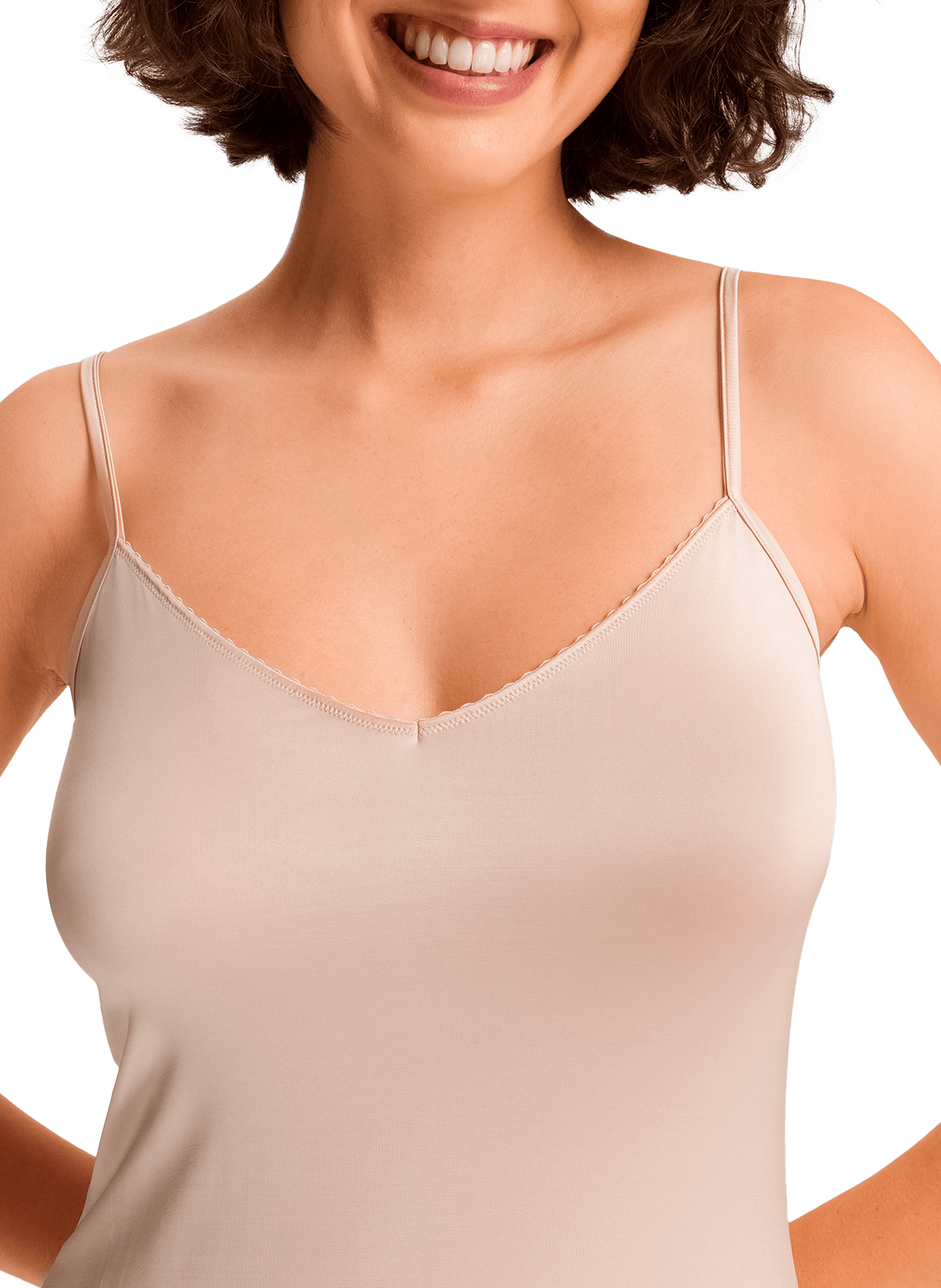 Nuisette fluide HANRO Beige