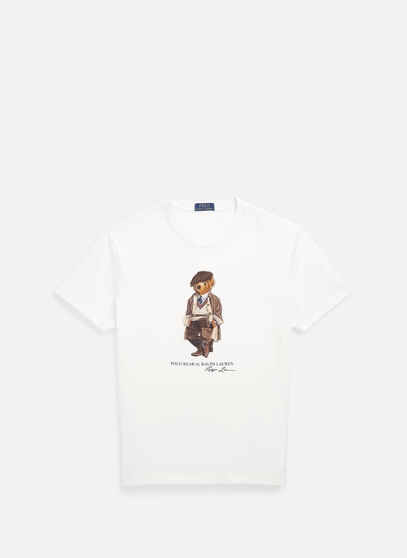 Printed cotton T-shirt White by POLO RALPH LAUREN POLO RALPH LAUREN Printed cotton T-shirt White