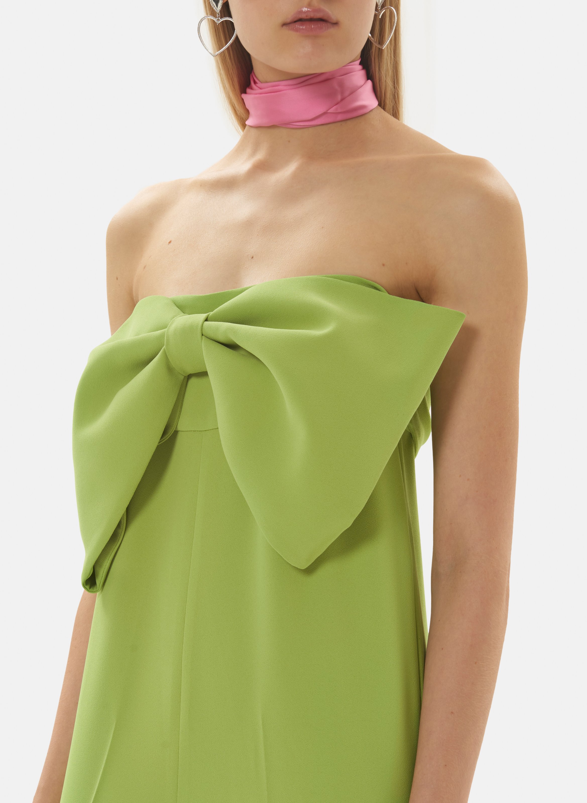 Combinaison bustier cœur TARA JARMON Vert