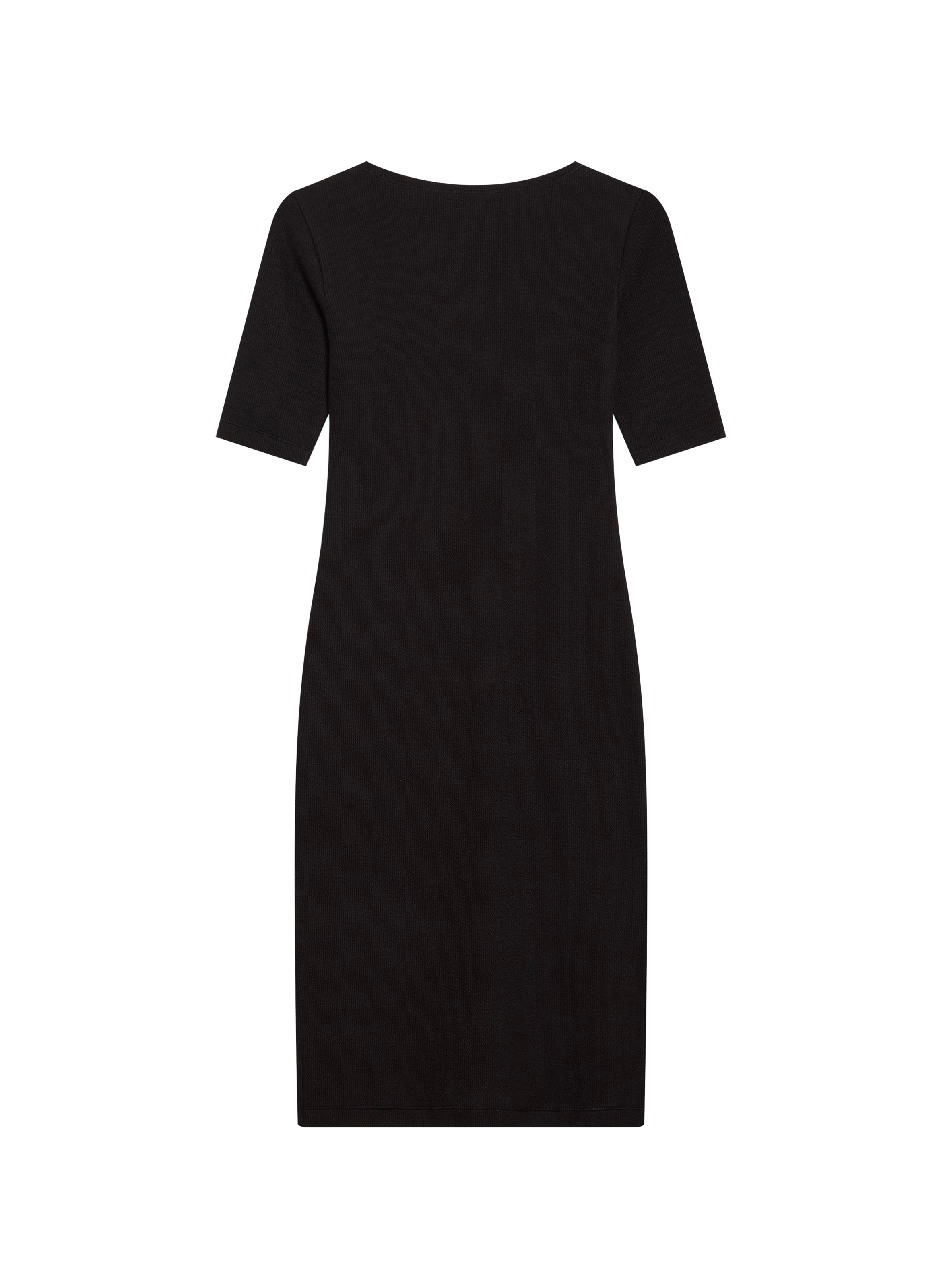 Robe à fente en coton mélangé DOCKERS Noir