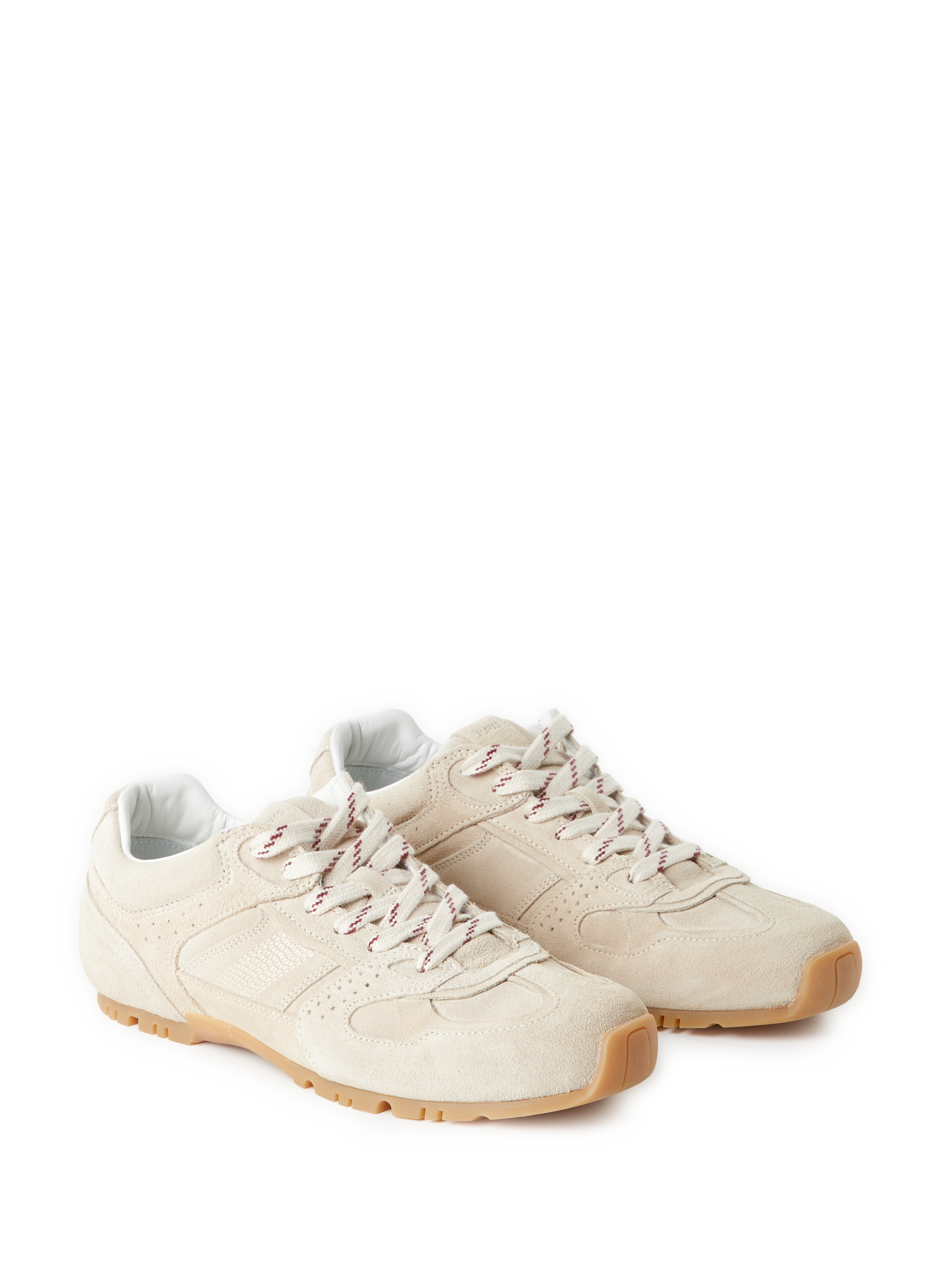 Low-top sneakers Tb.56 in suede leather ALOHAS Beige