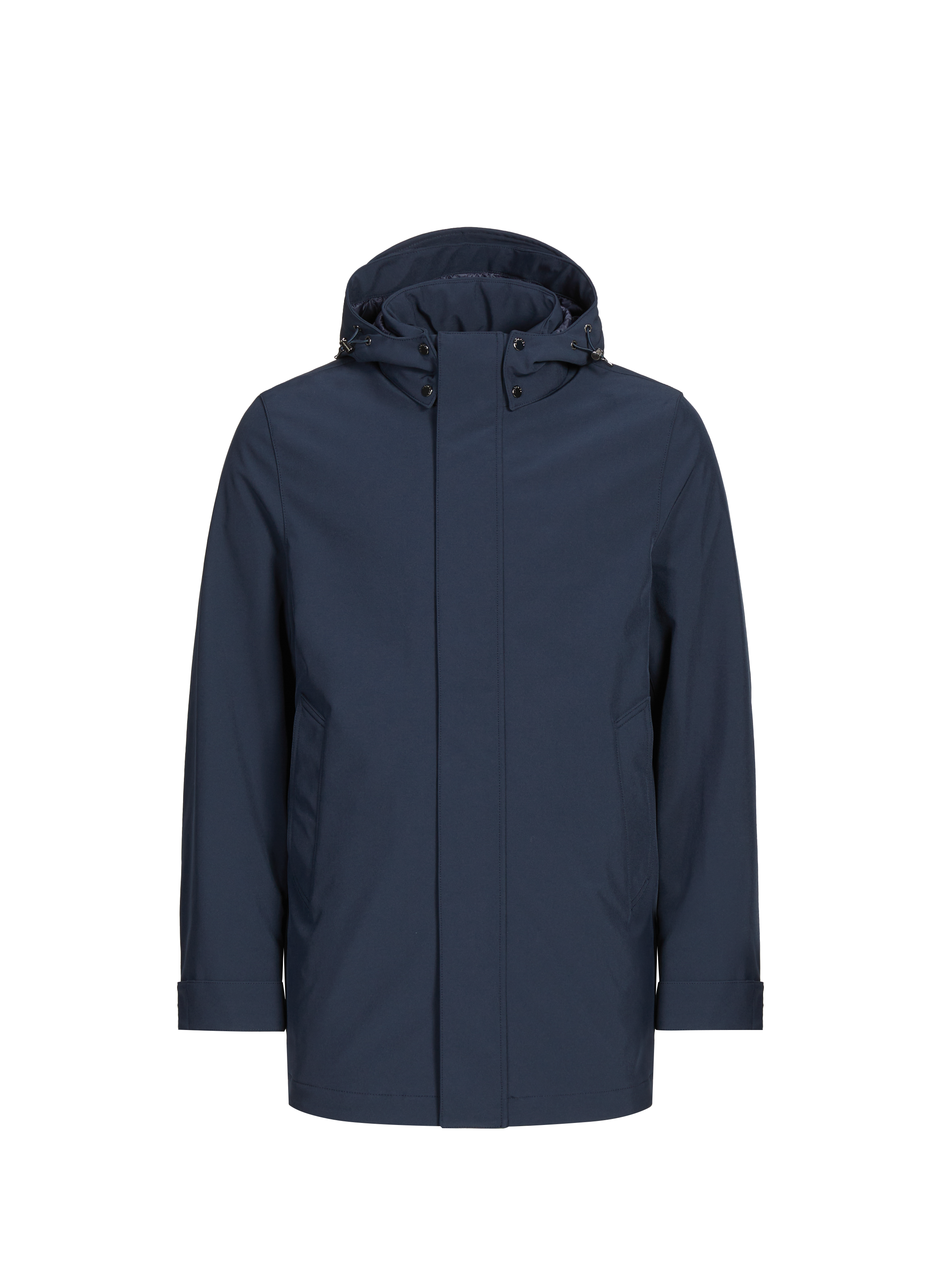 WOOLRICH Mid-length jacket Blue