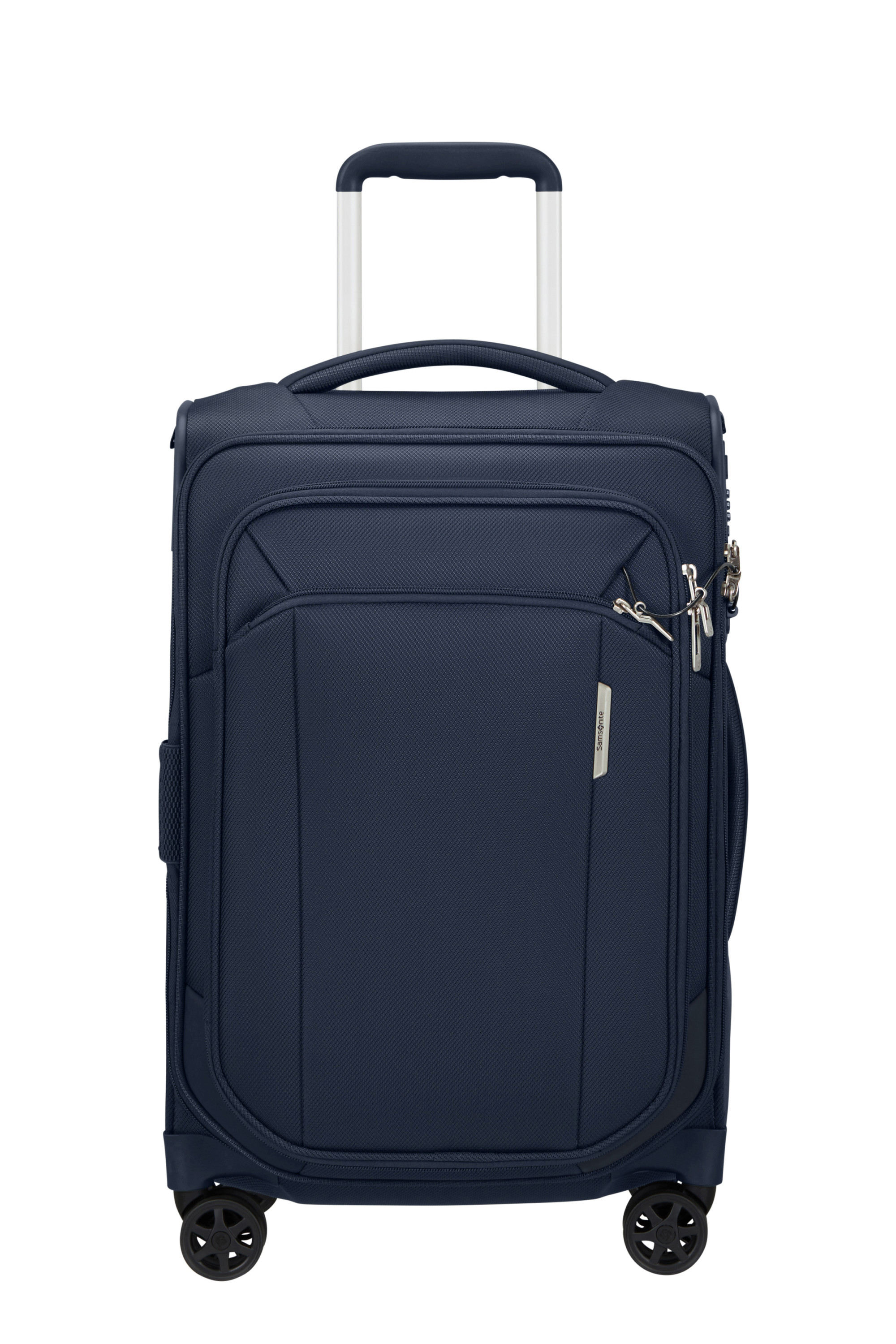Respark valise 4 roues business case taille s SAMSONITE Bleu