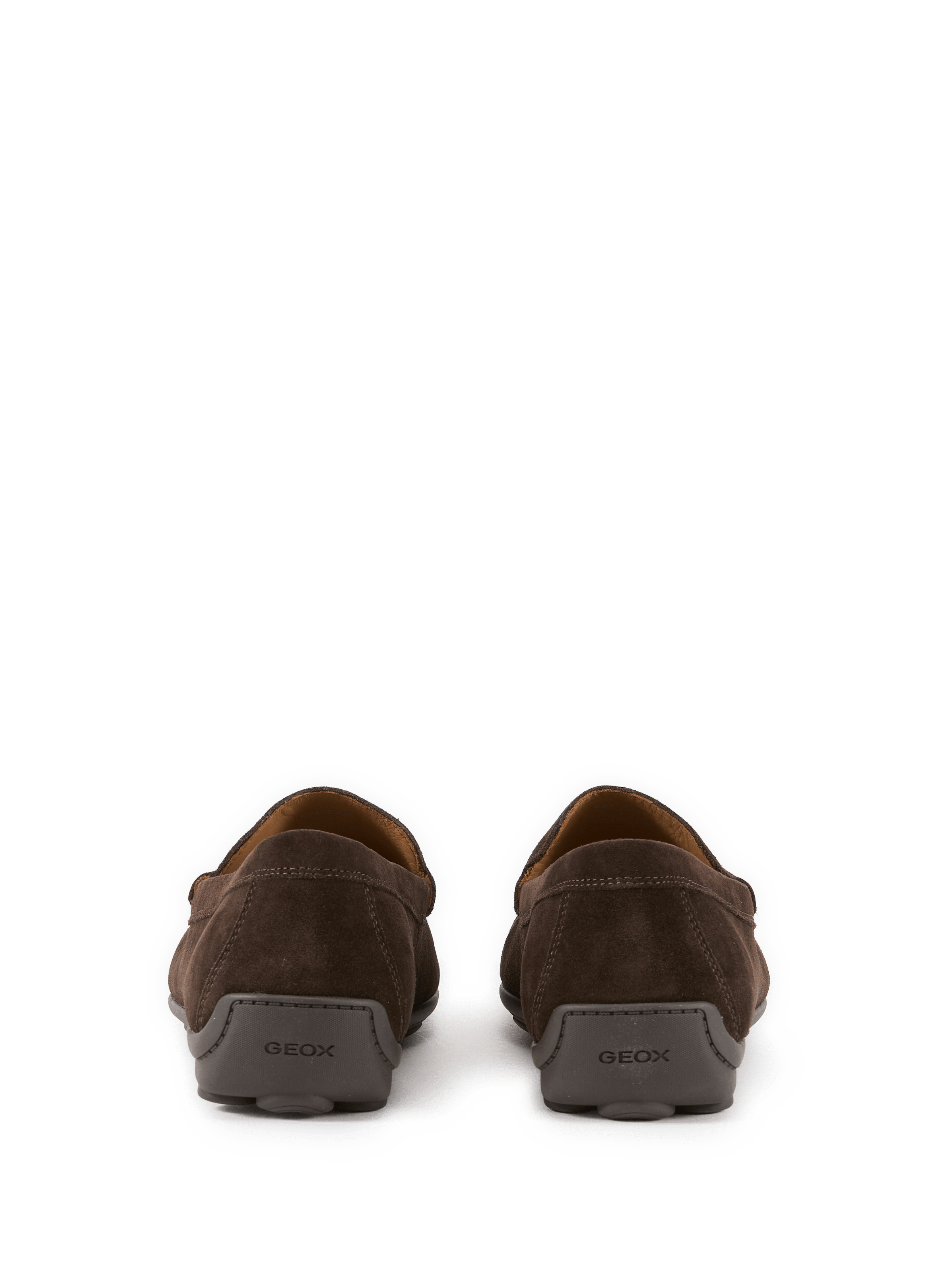 Suede Spherica Moccasins GEOX Brown