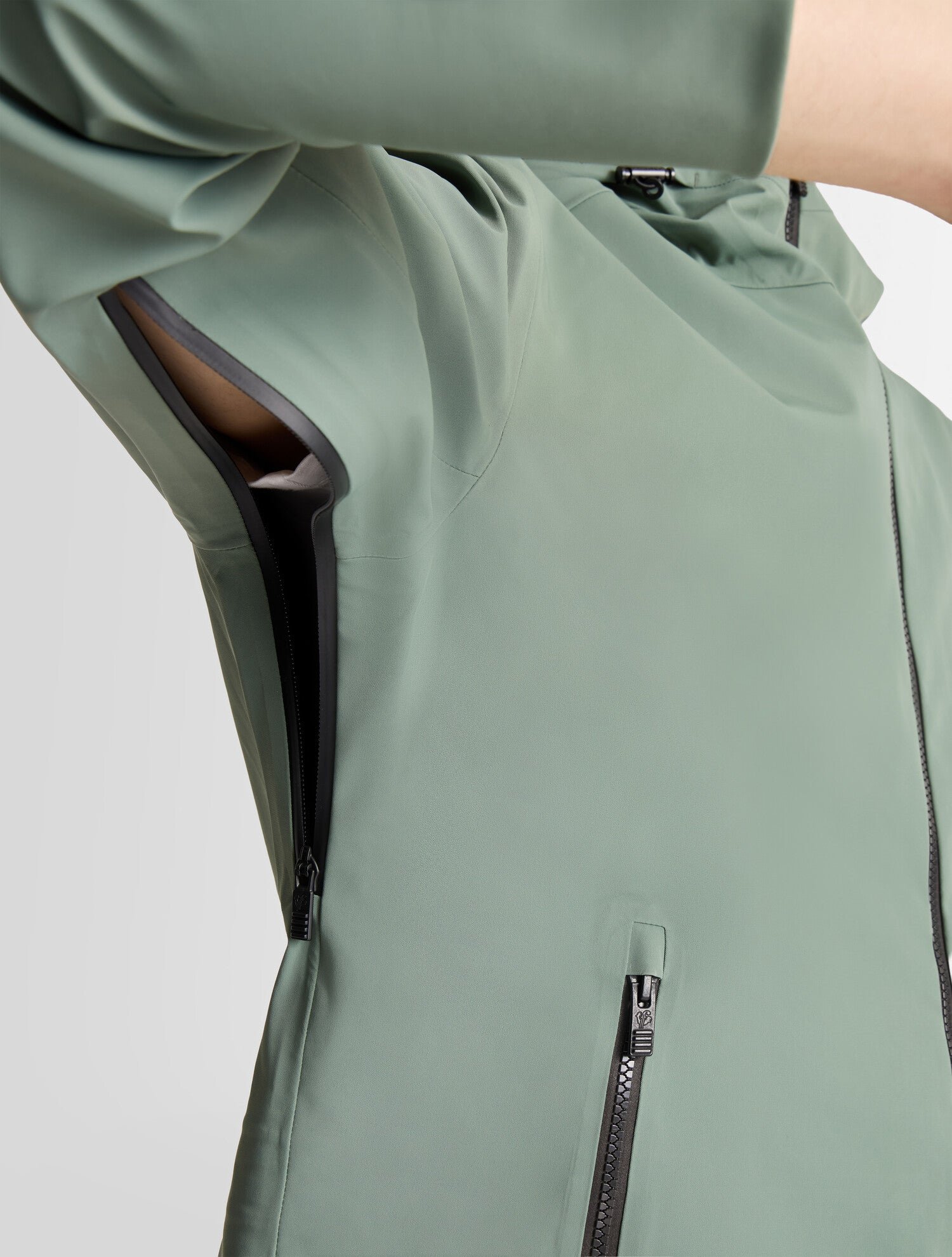 Veste ilanox col capuche coupe regular FUSALP Blanc