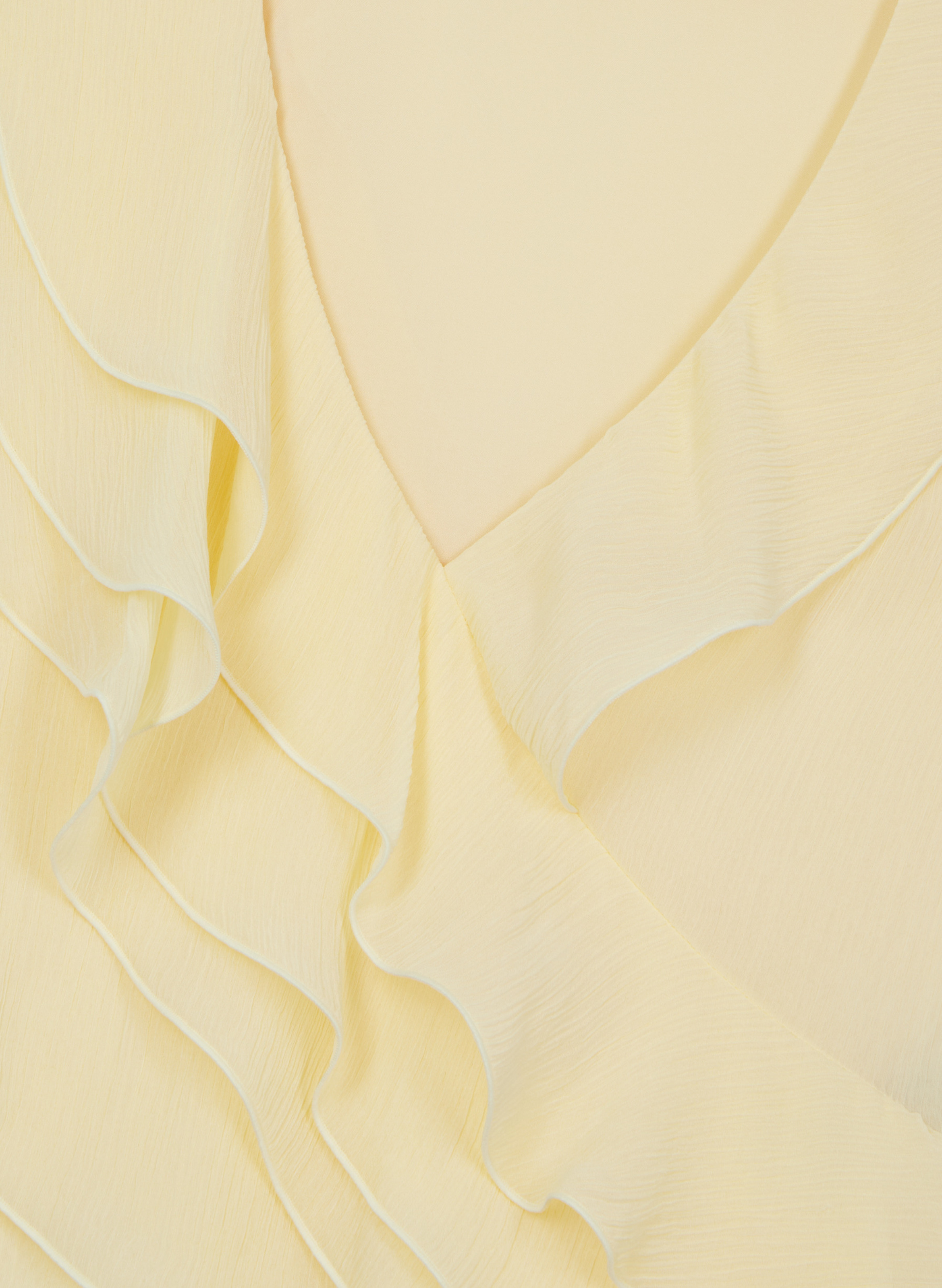 Top volanté THE KOOPLES Jaune