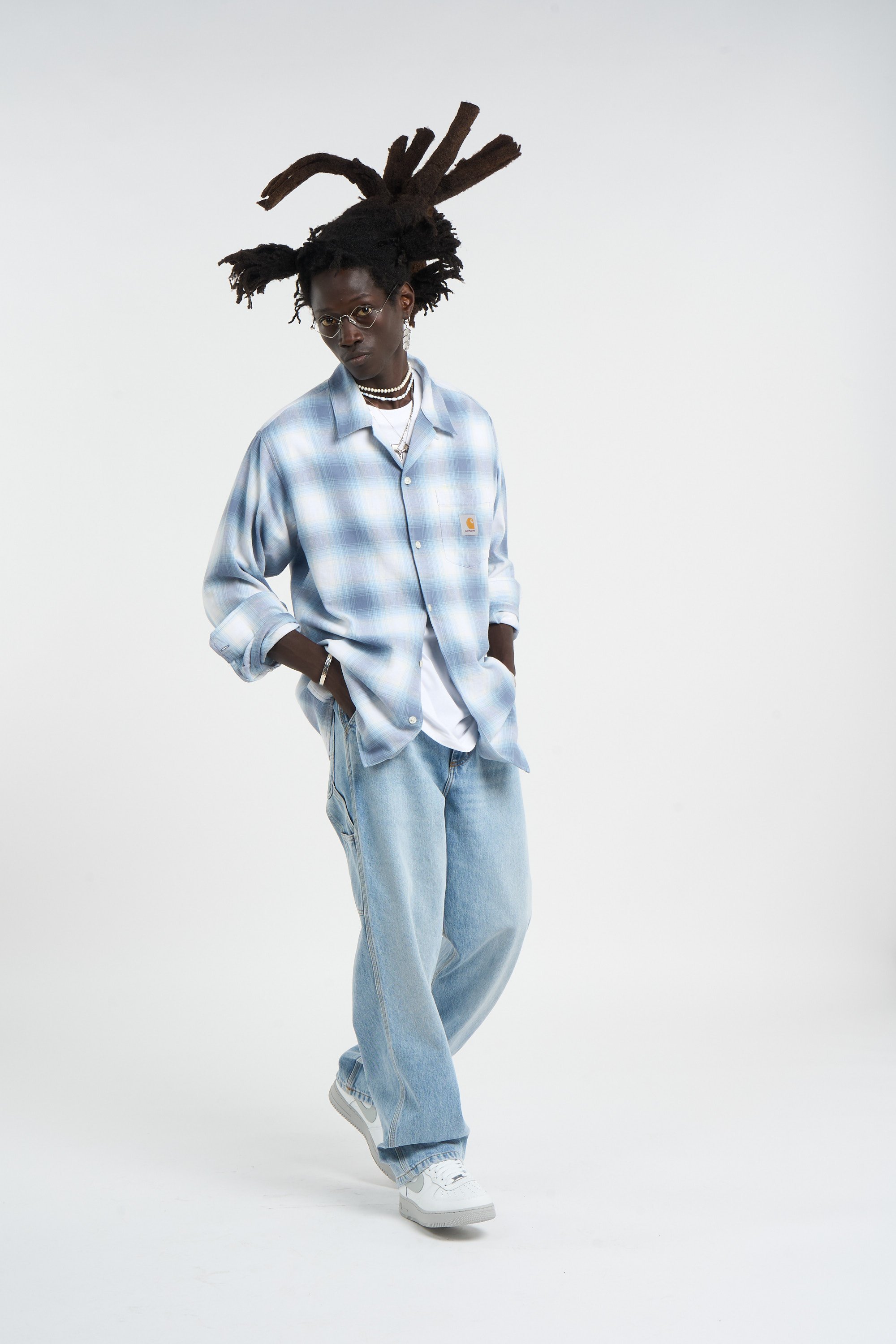 Chemise tyers CARHARTT WIP Bleu