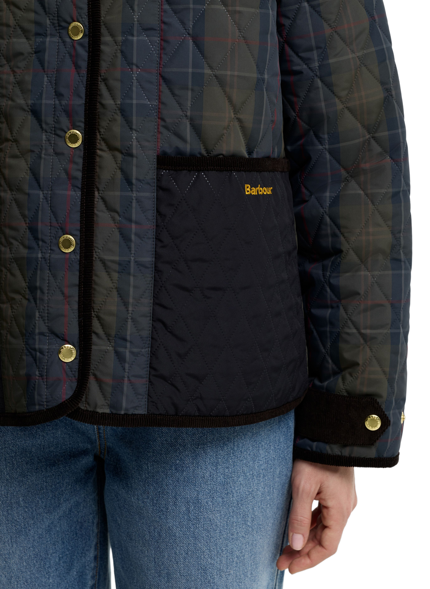 Veste col classique  BARBOUR Multicolore