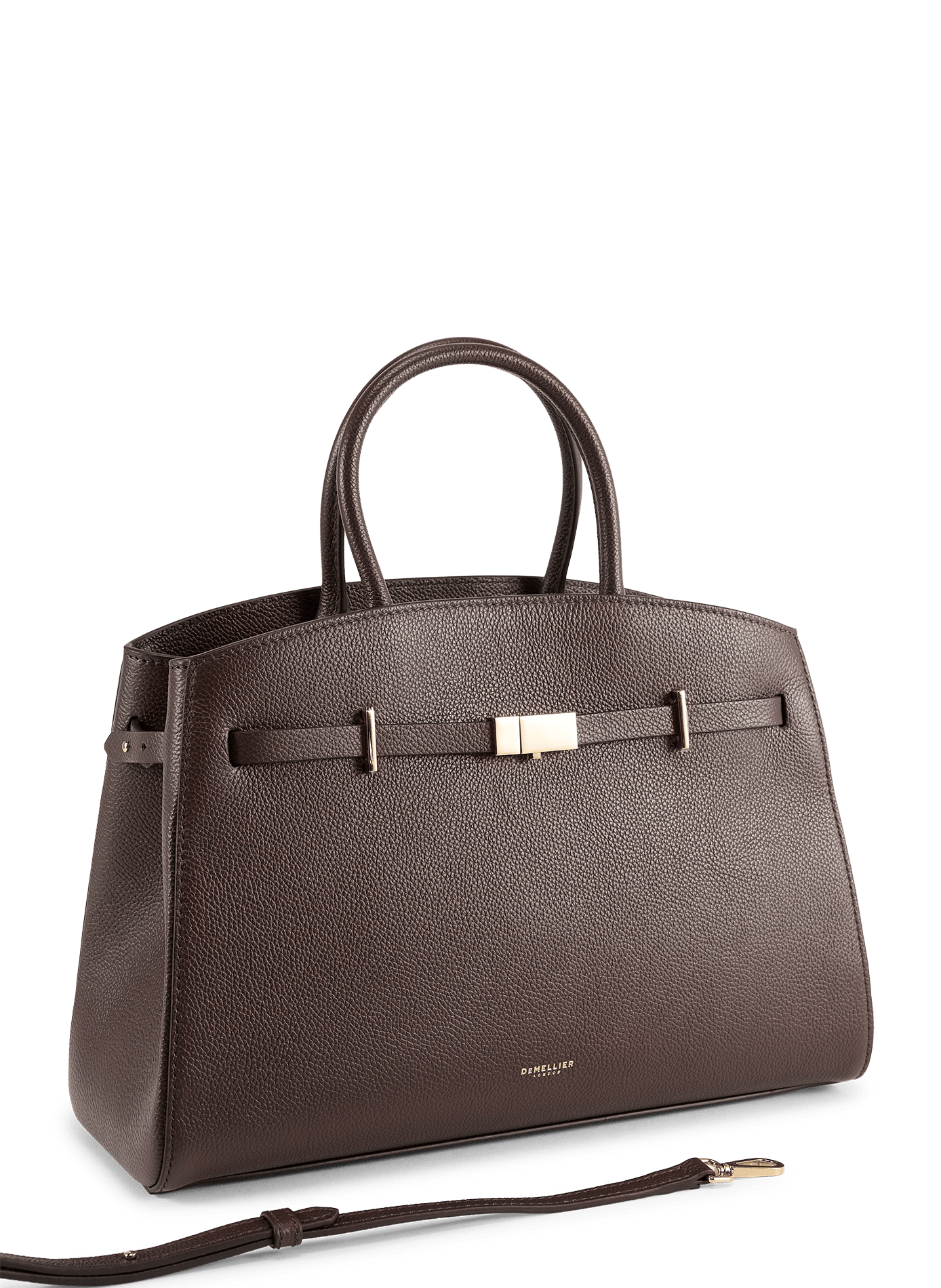 Sac à main en cuir | Marron DEMELLIER LONDON Femme