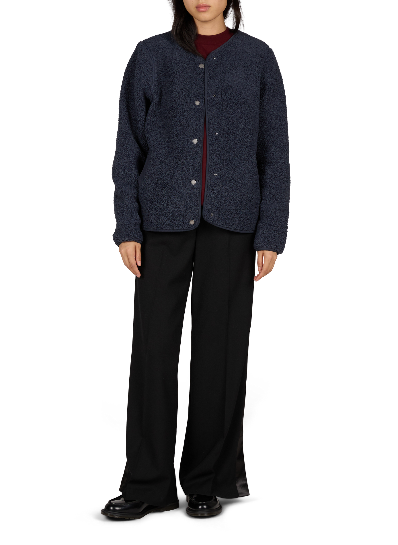 SELMA jacket in soft fleece DIDRIKSONS Blue