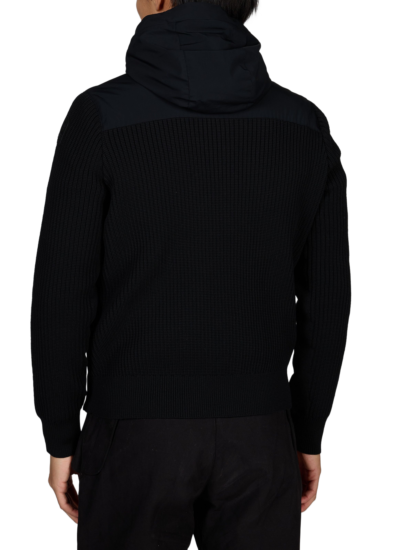 Blouson hybride Roche River côtelé PARAJUMPERS Noir
