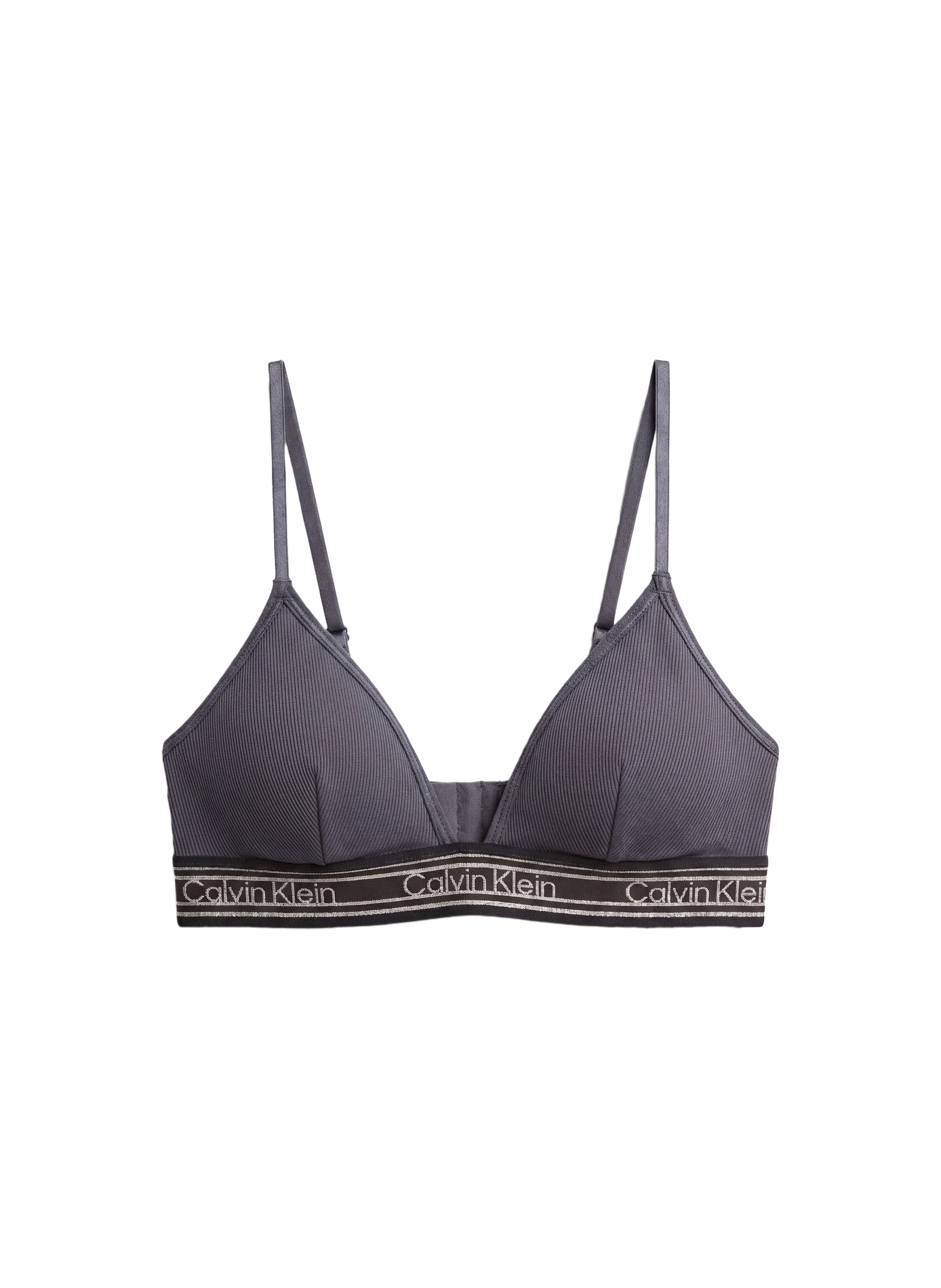 Wire-free triangle bra CALVIN KLEIN Grey