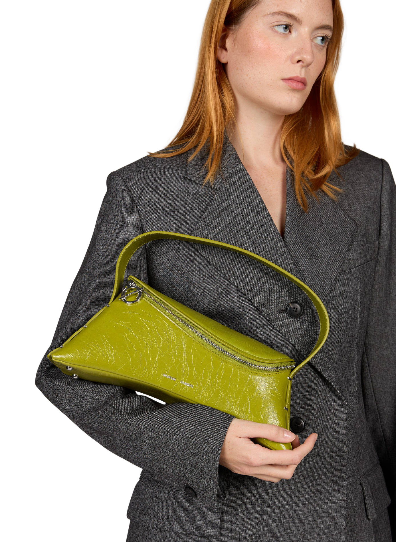 Sadandy Schultertasche in Lederoptik SAMSOE SAMSOE Grun
