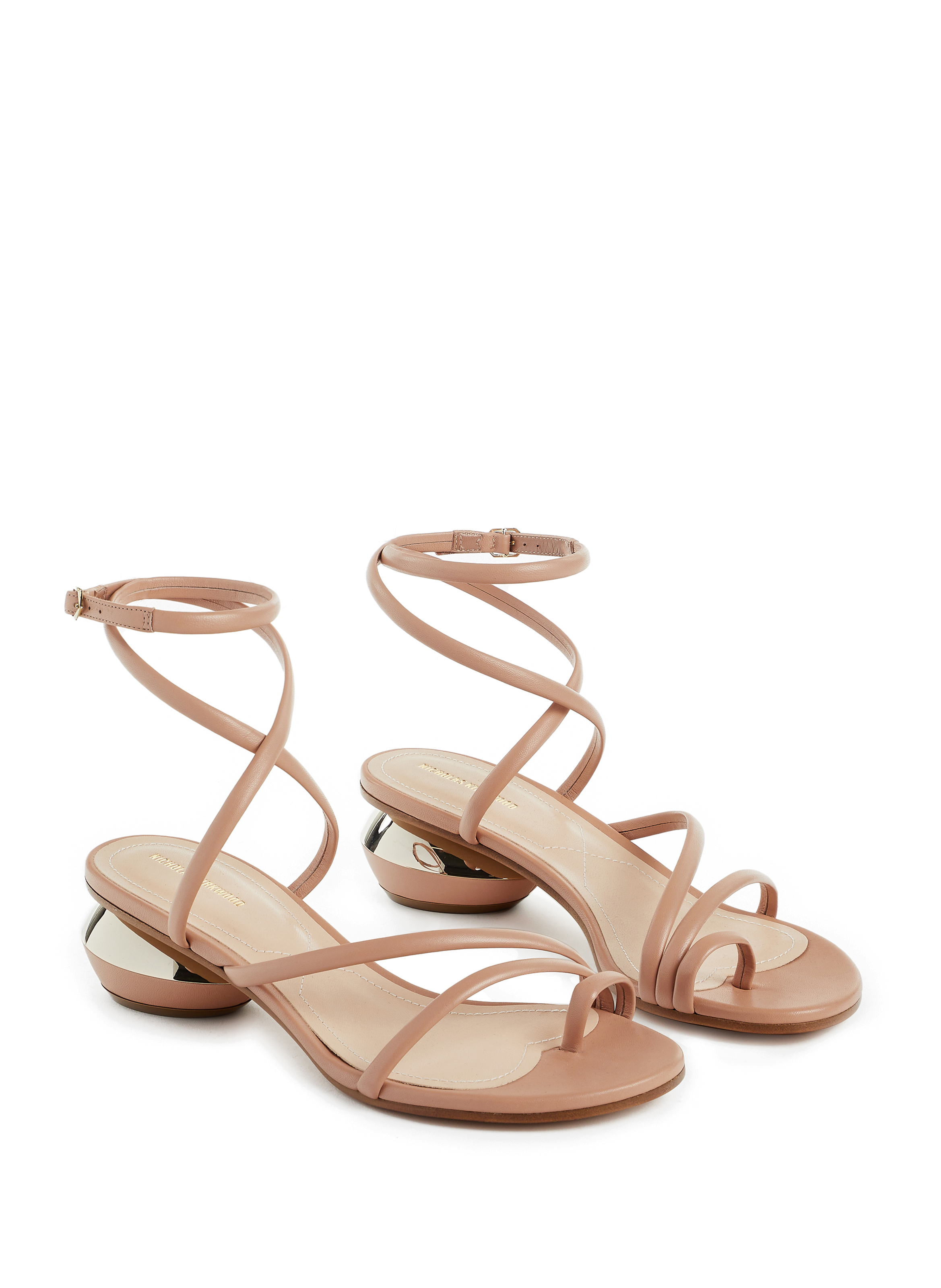 Sandales Beya en cuir d'agneau