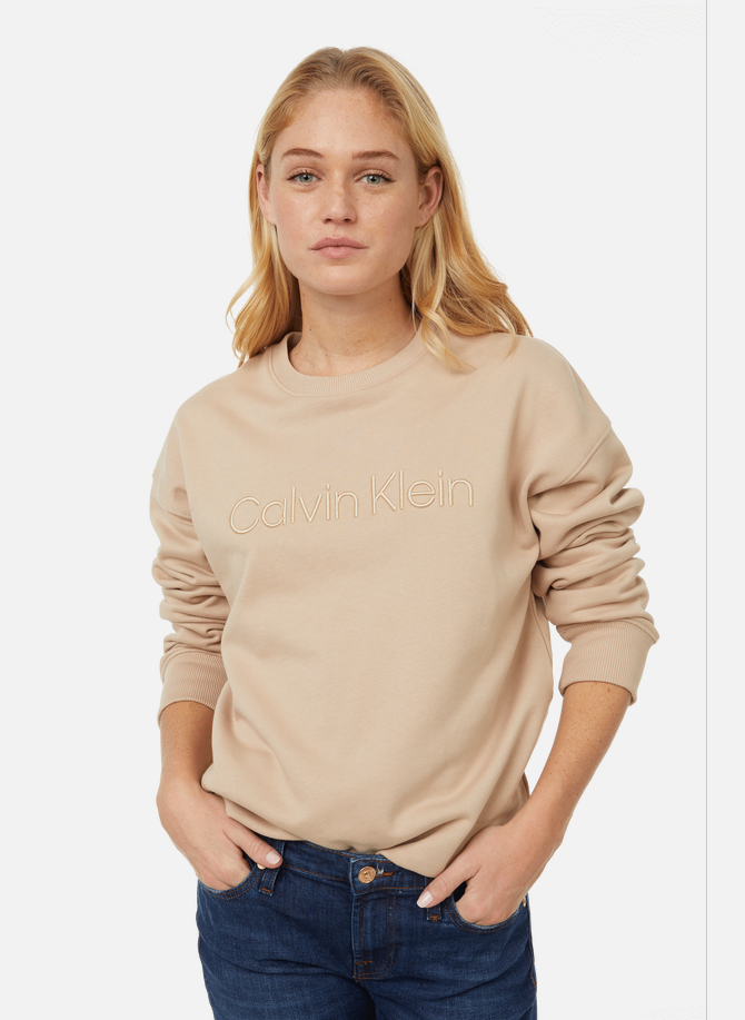Sweatshirt en coton organique CALVIN KLEIN