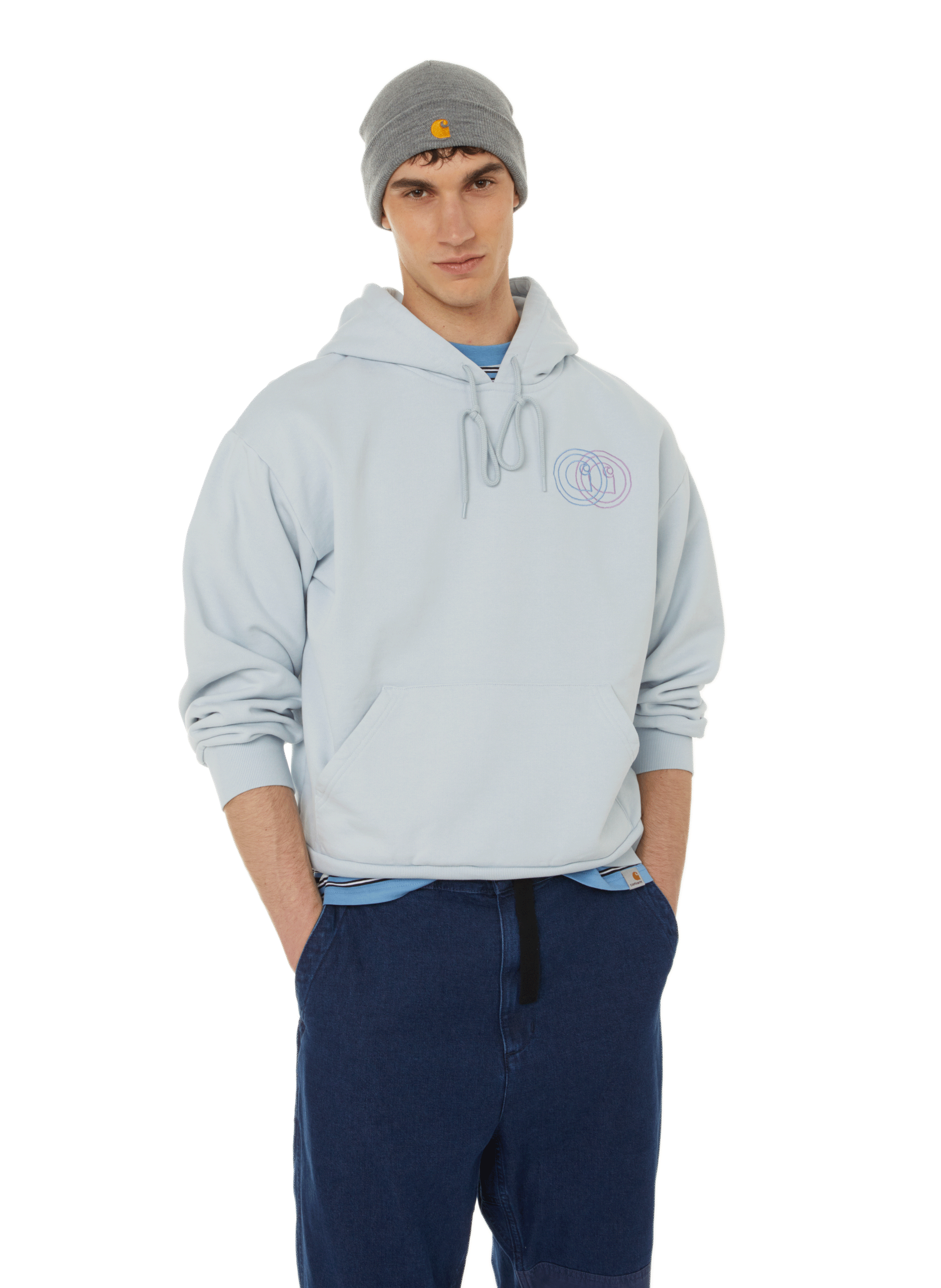 Bonnet Chase en maille côtelée CARHARTT WIP Gris